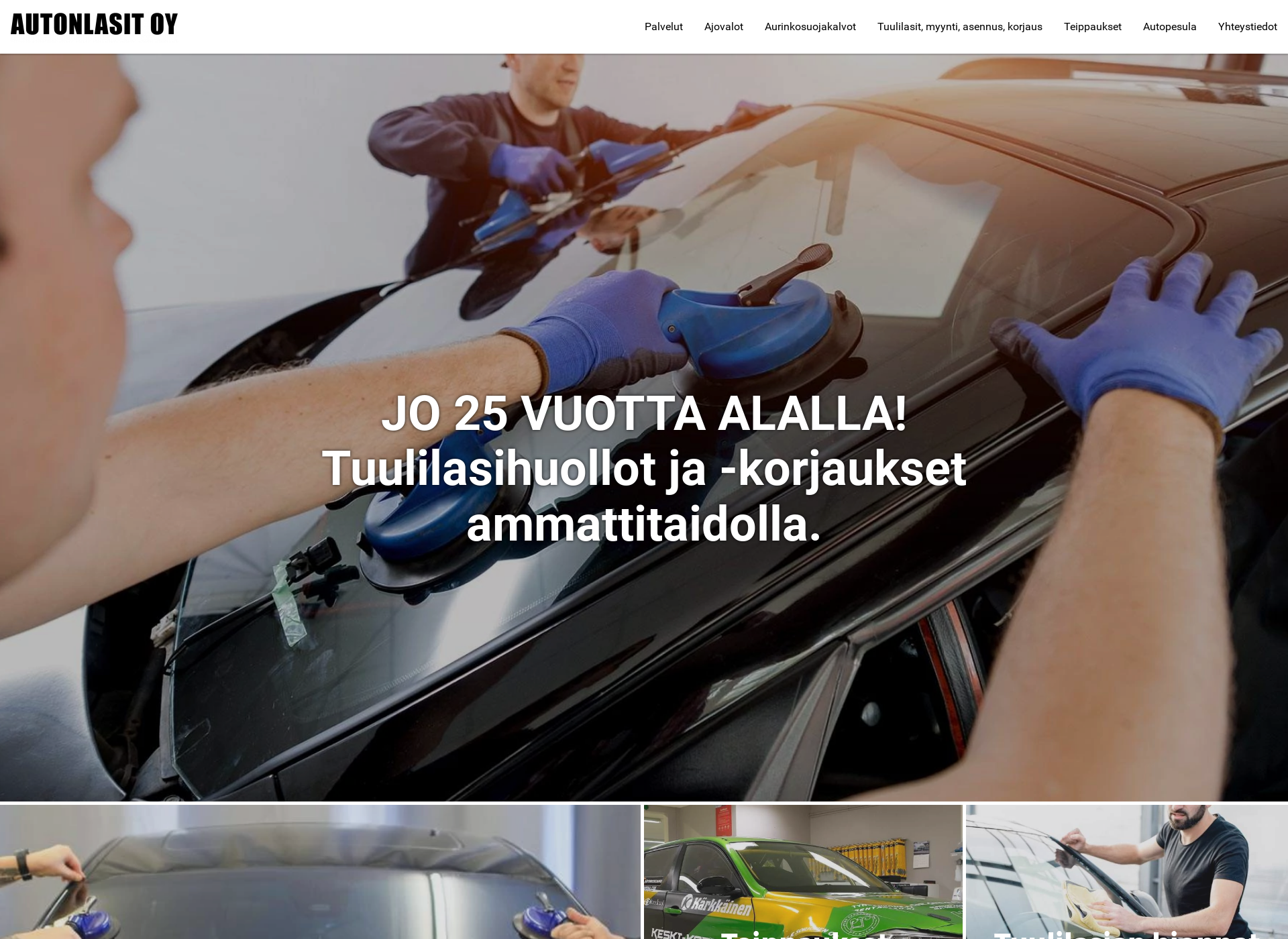 Screenshot for autonlasit.fi