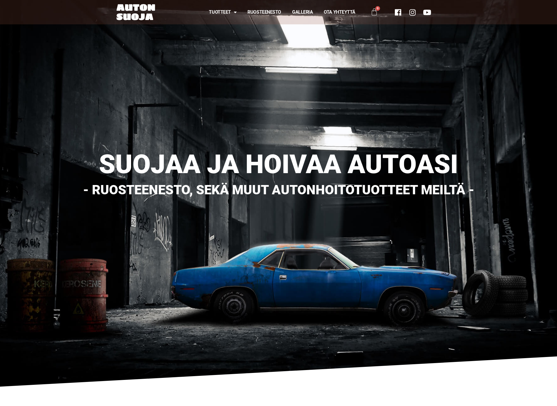 Skärmdump för autonsuoja.fi