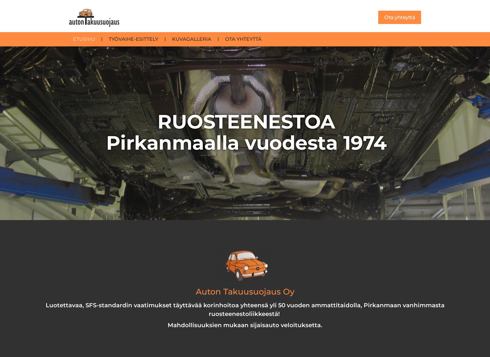 Screenshot for autontakuusuojaus.fi