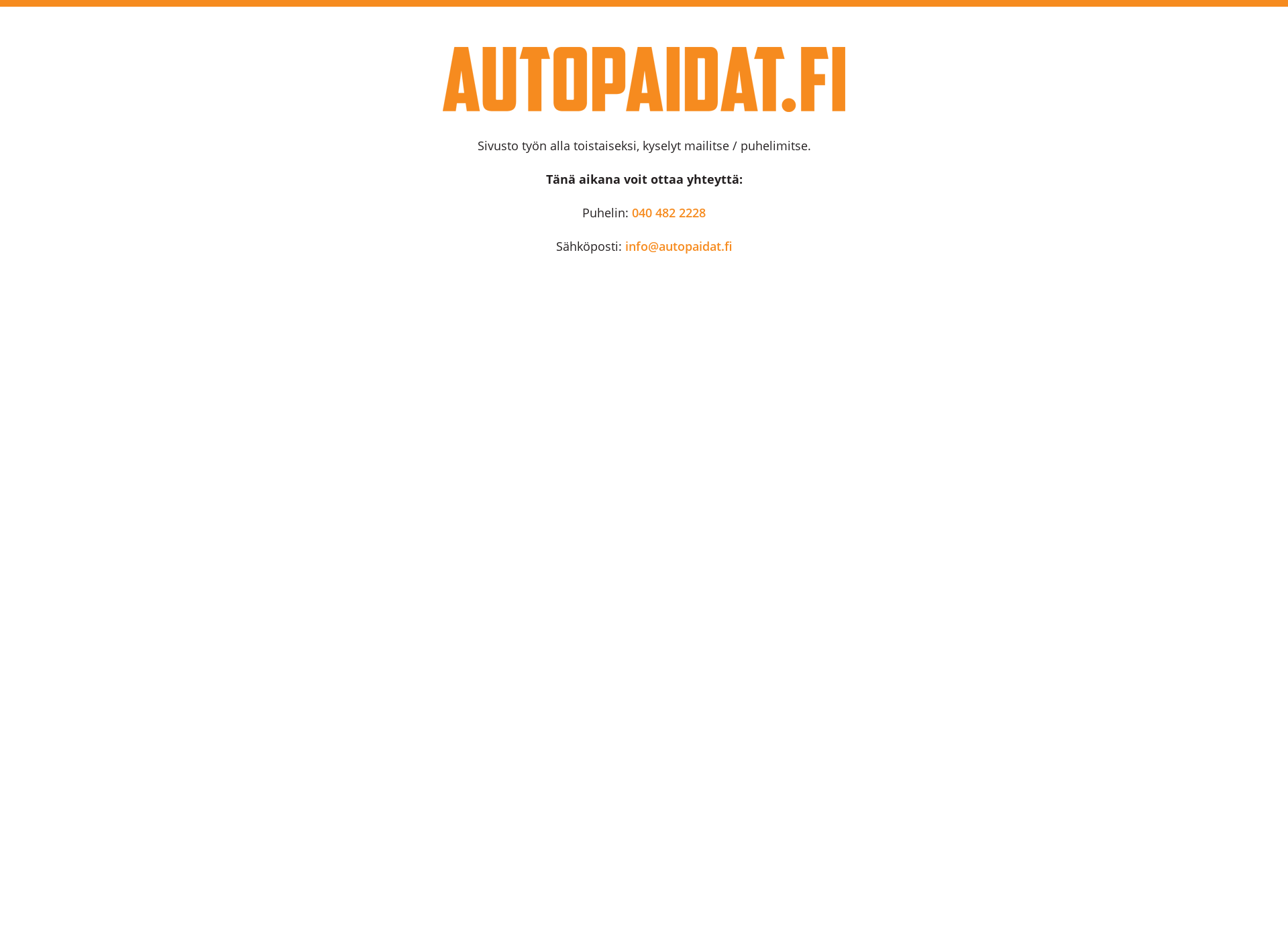 Screenshot for autopaidat.fi