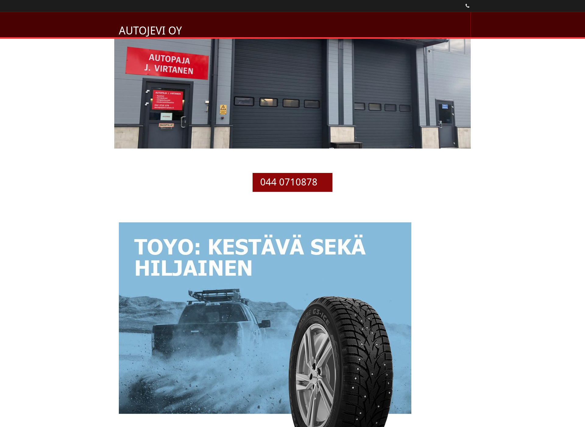 Näyttökuva autopajavirtanen.fi