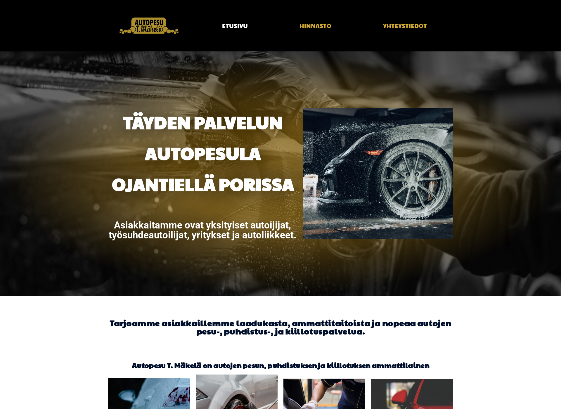Screenshot for autopesumakela.fi