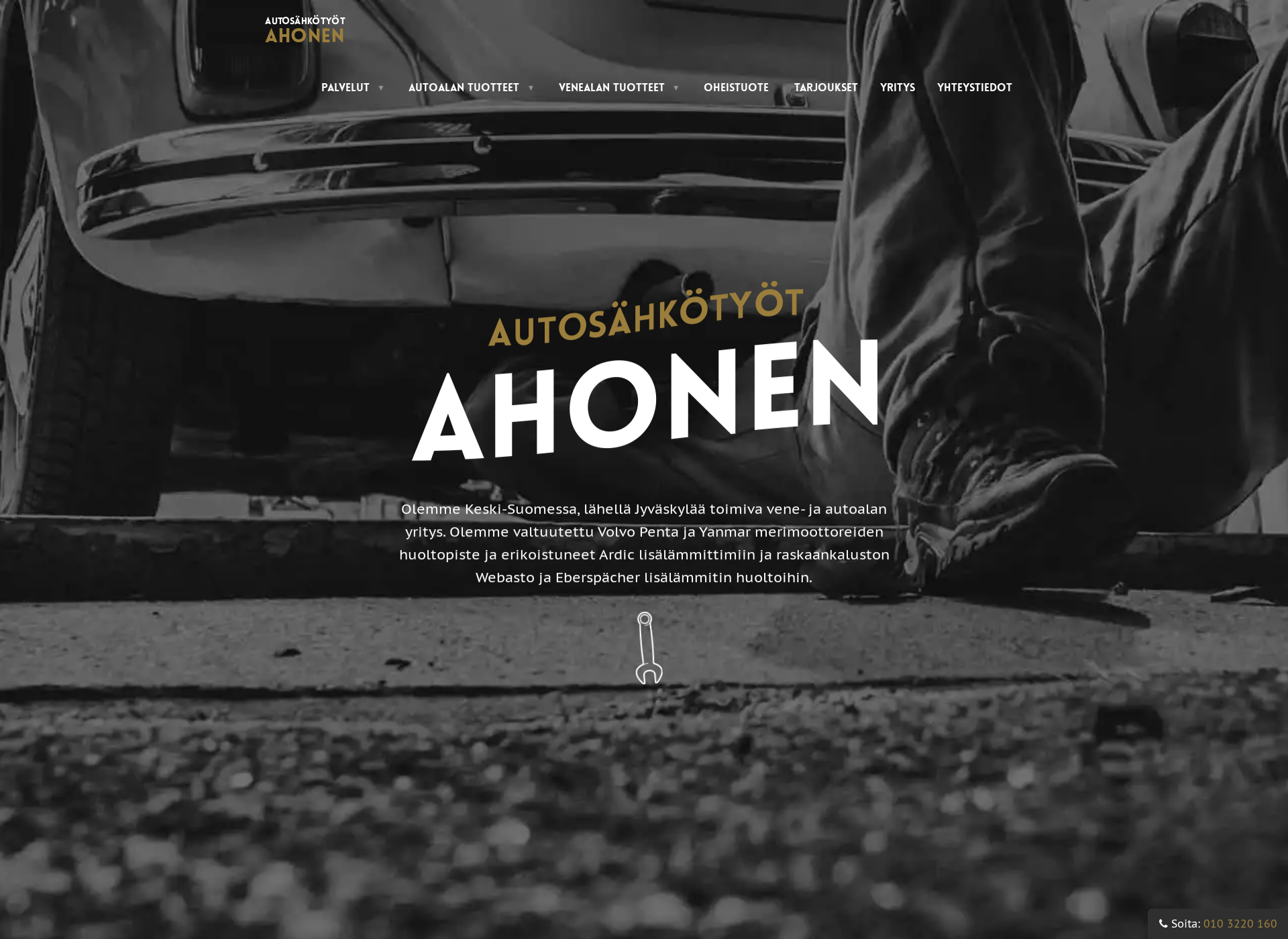 Screenshot for autosahkotyotahonen.fi