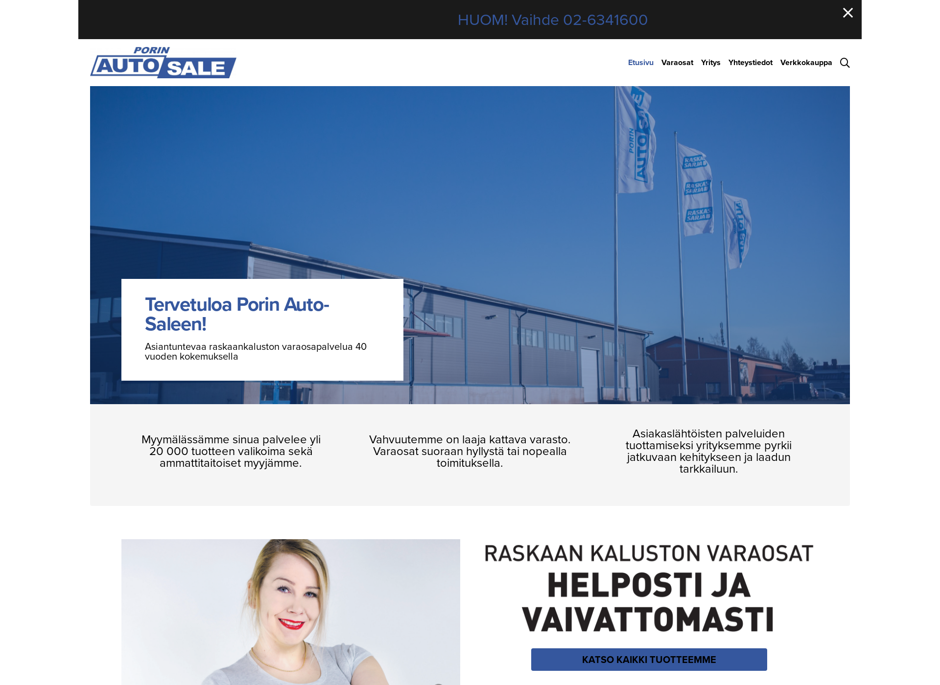 Skärmdump för autosale.fi