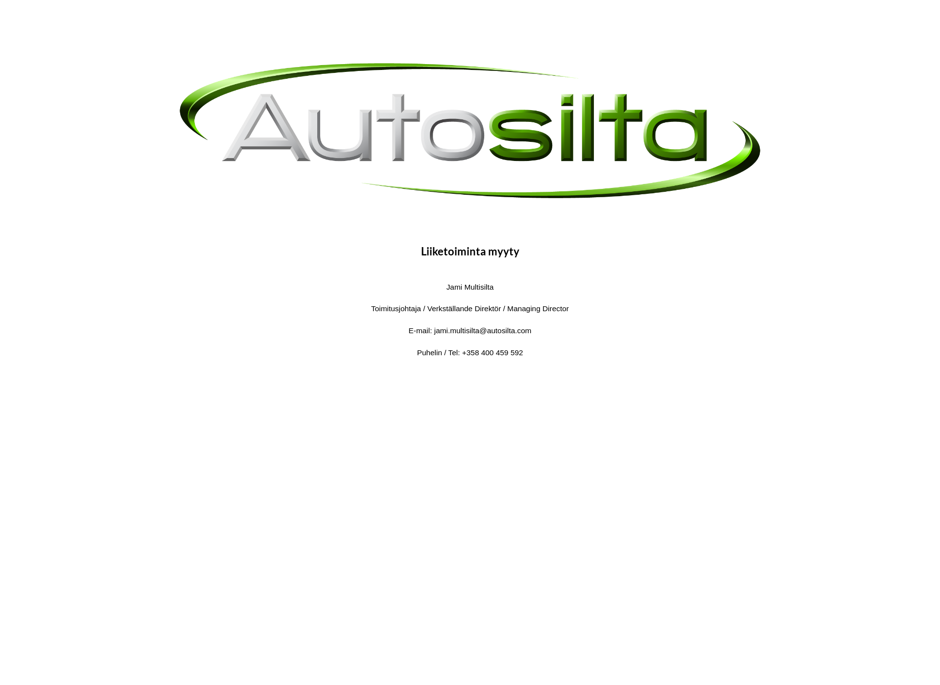 Screenshot for autosilta.fi