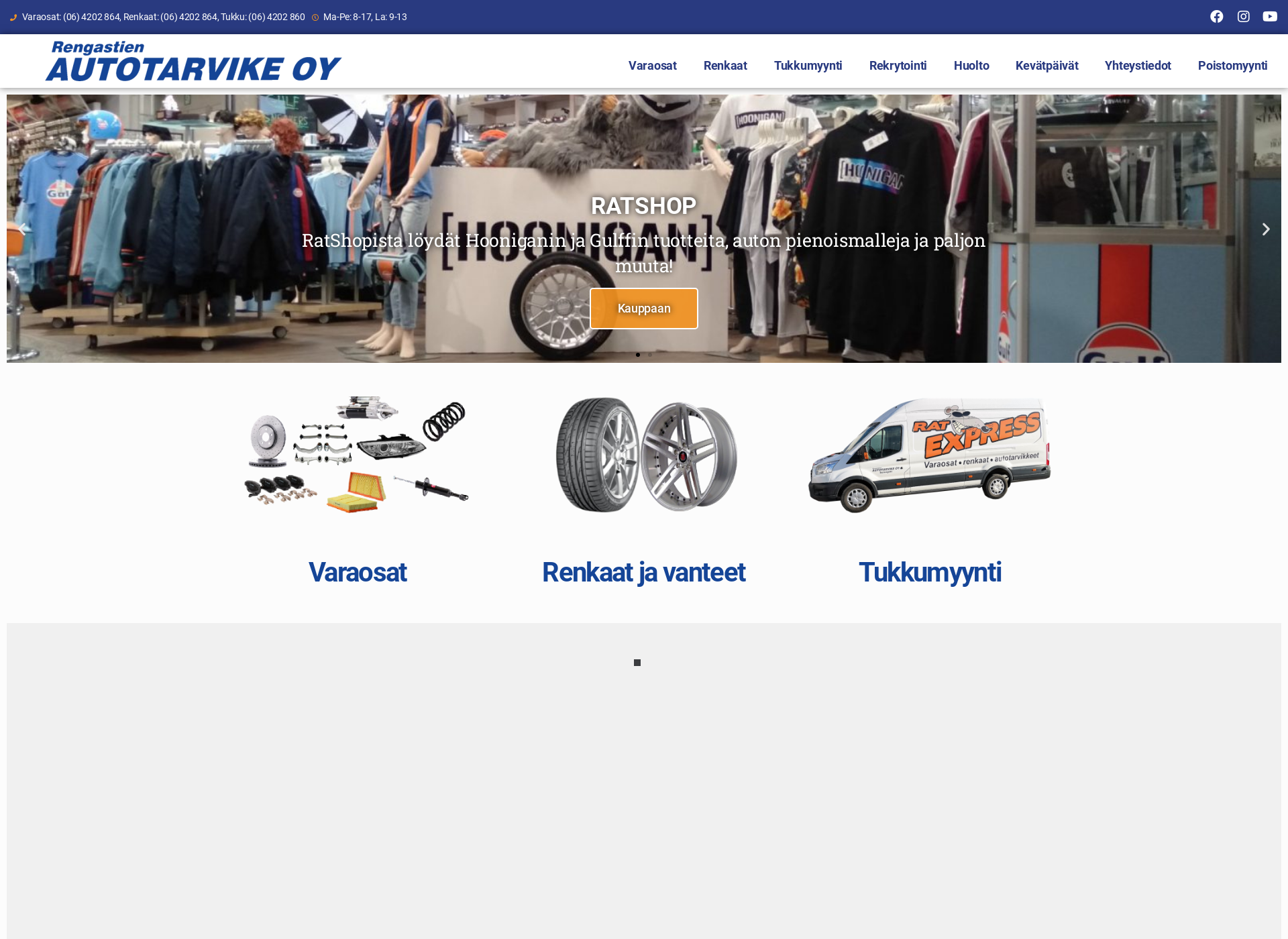 Screenshot for autotarvike.fi