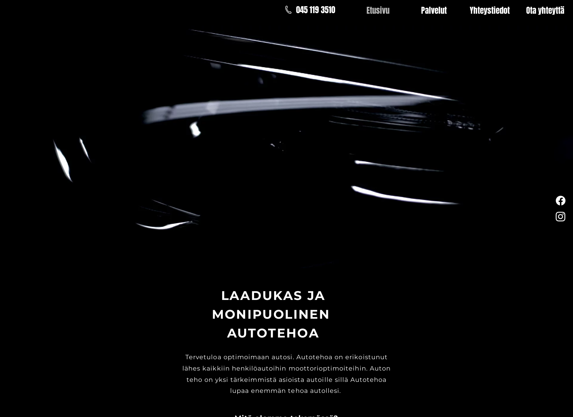 Screenshot for autotehoa.fi