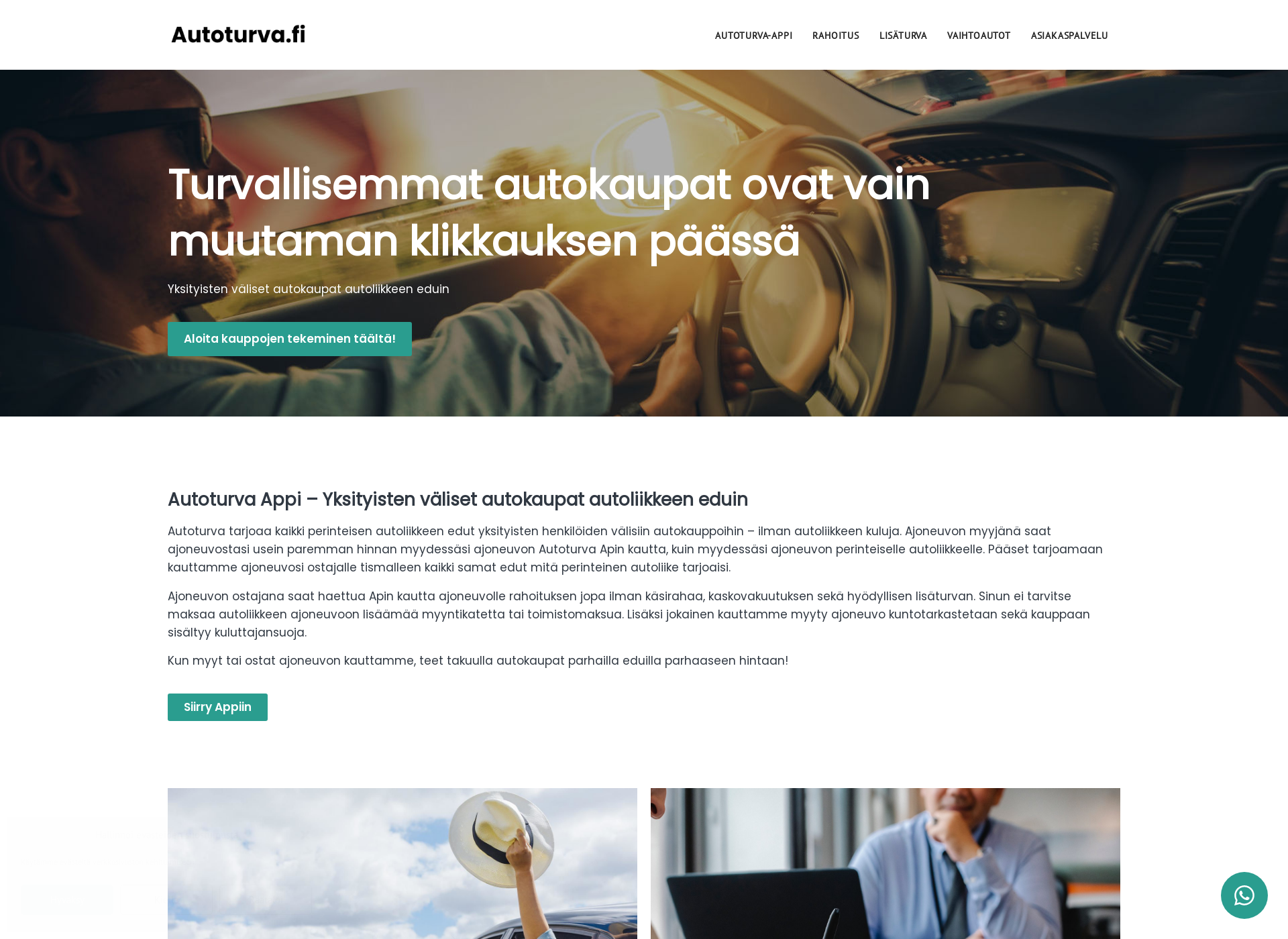 Screenshot for autoturva.fi