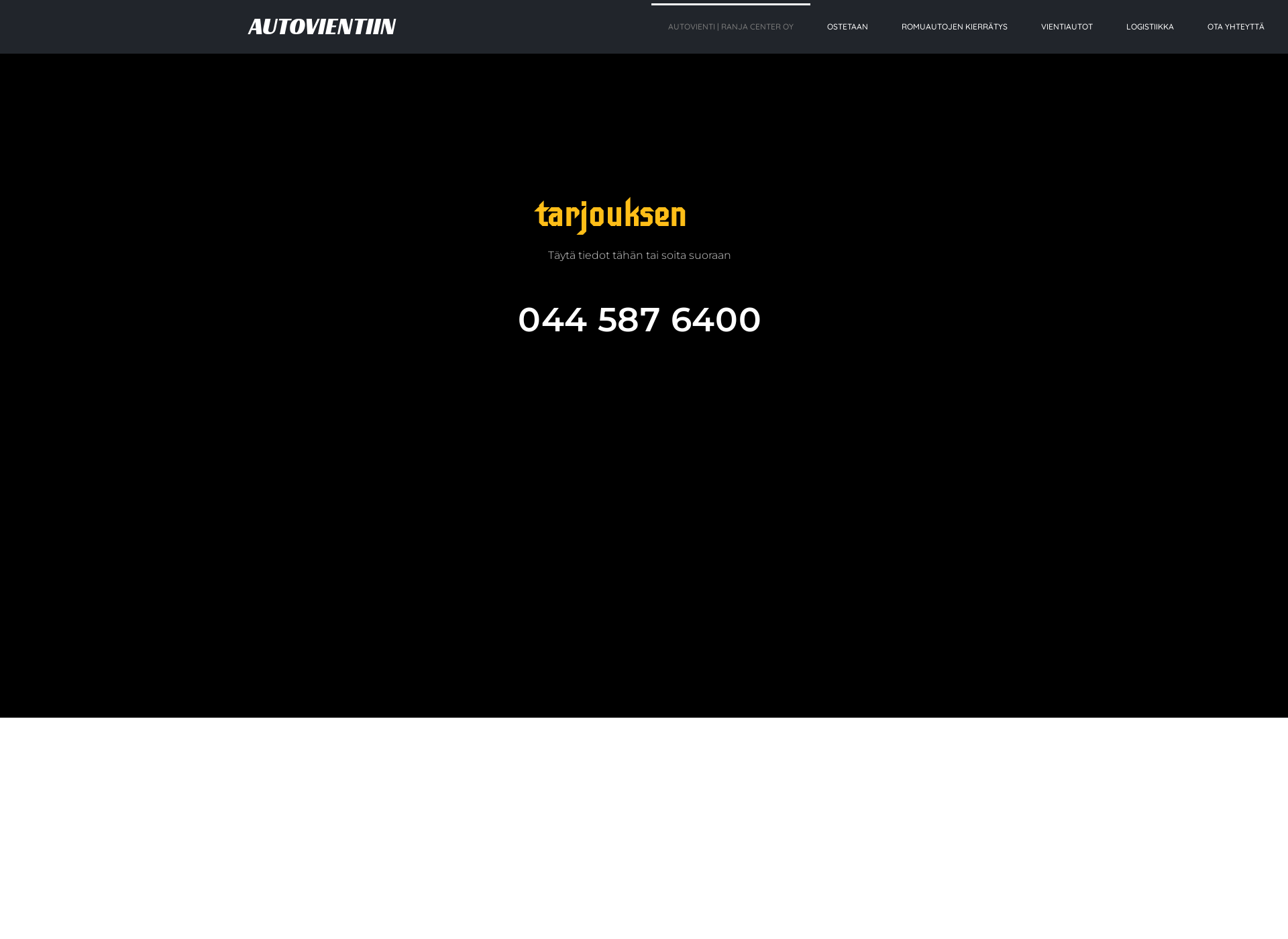Screenshot for autovientiin.fi