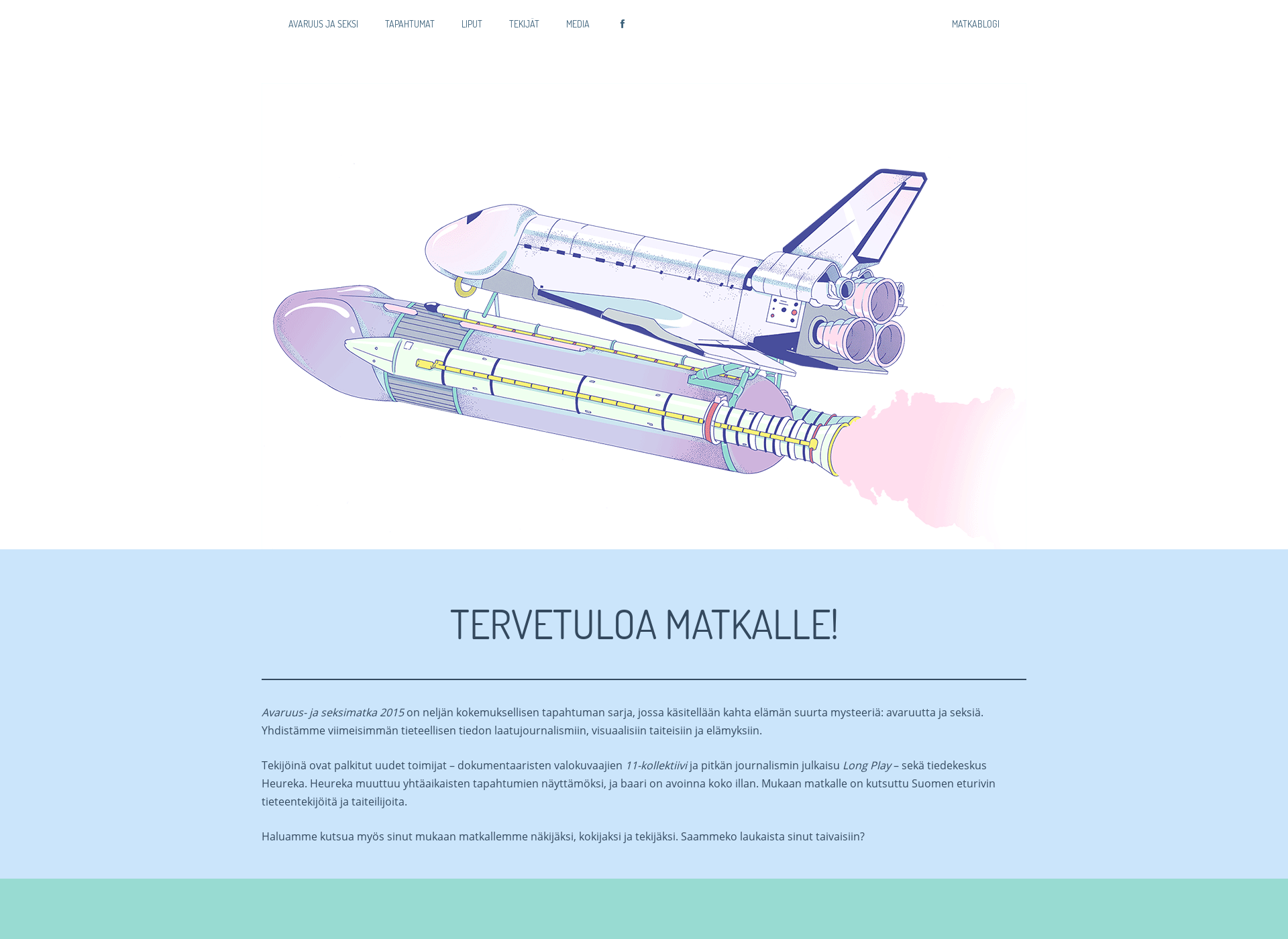 Screenshot for avaruusjaseksi.fi