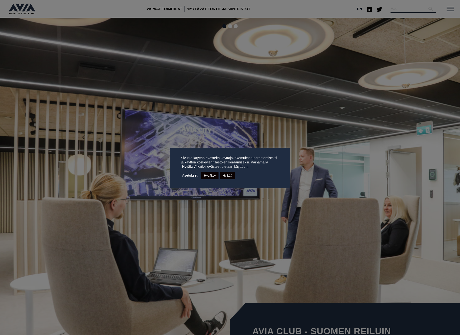 Screenshot for aviaclub.fi