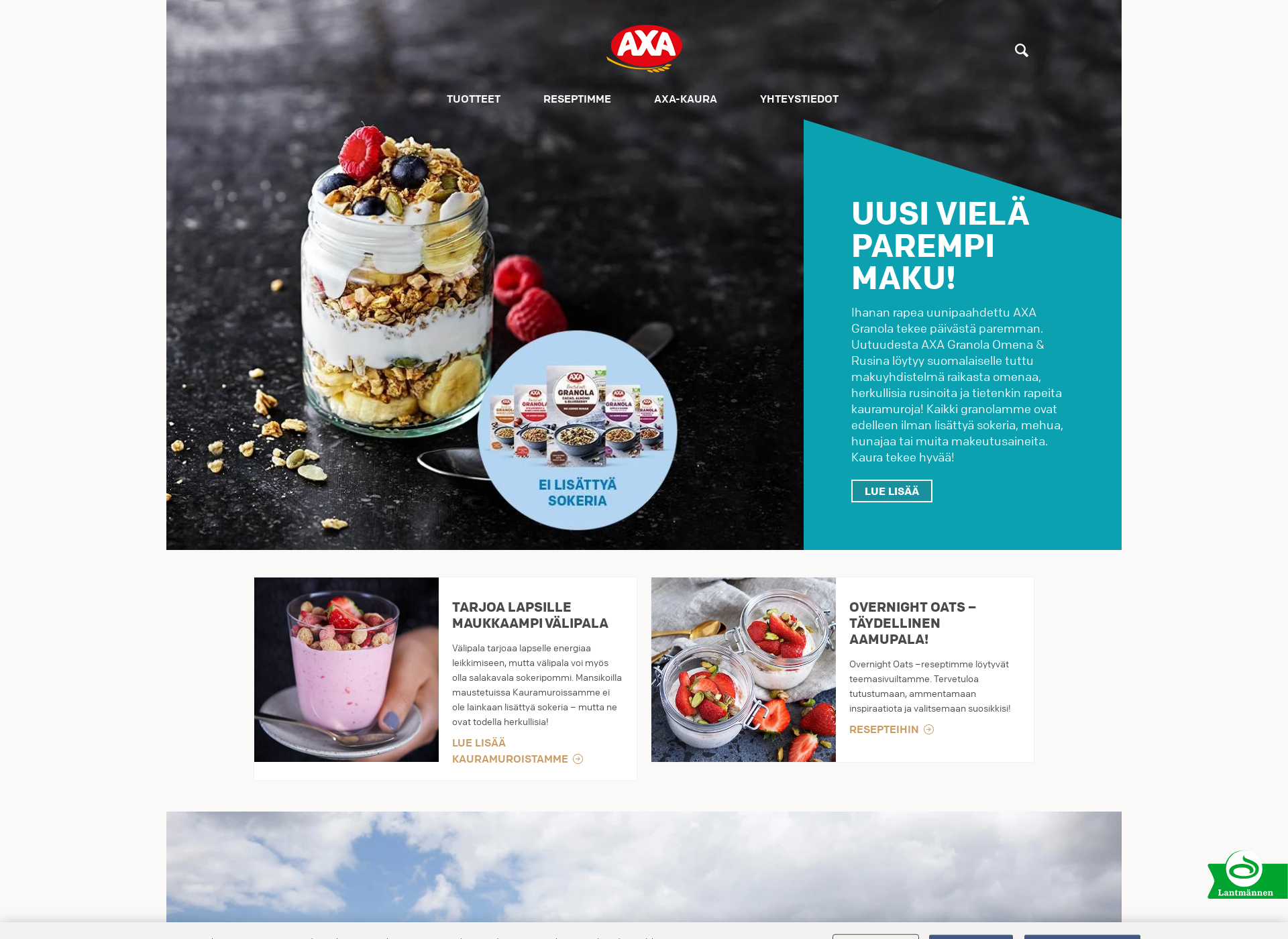 Screenshot for axa.fi