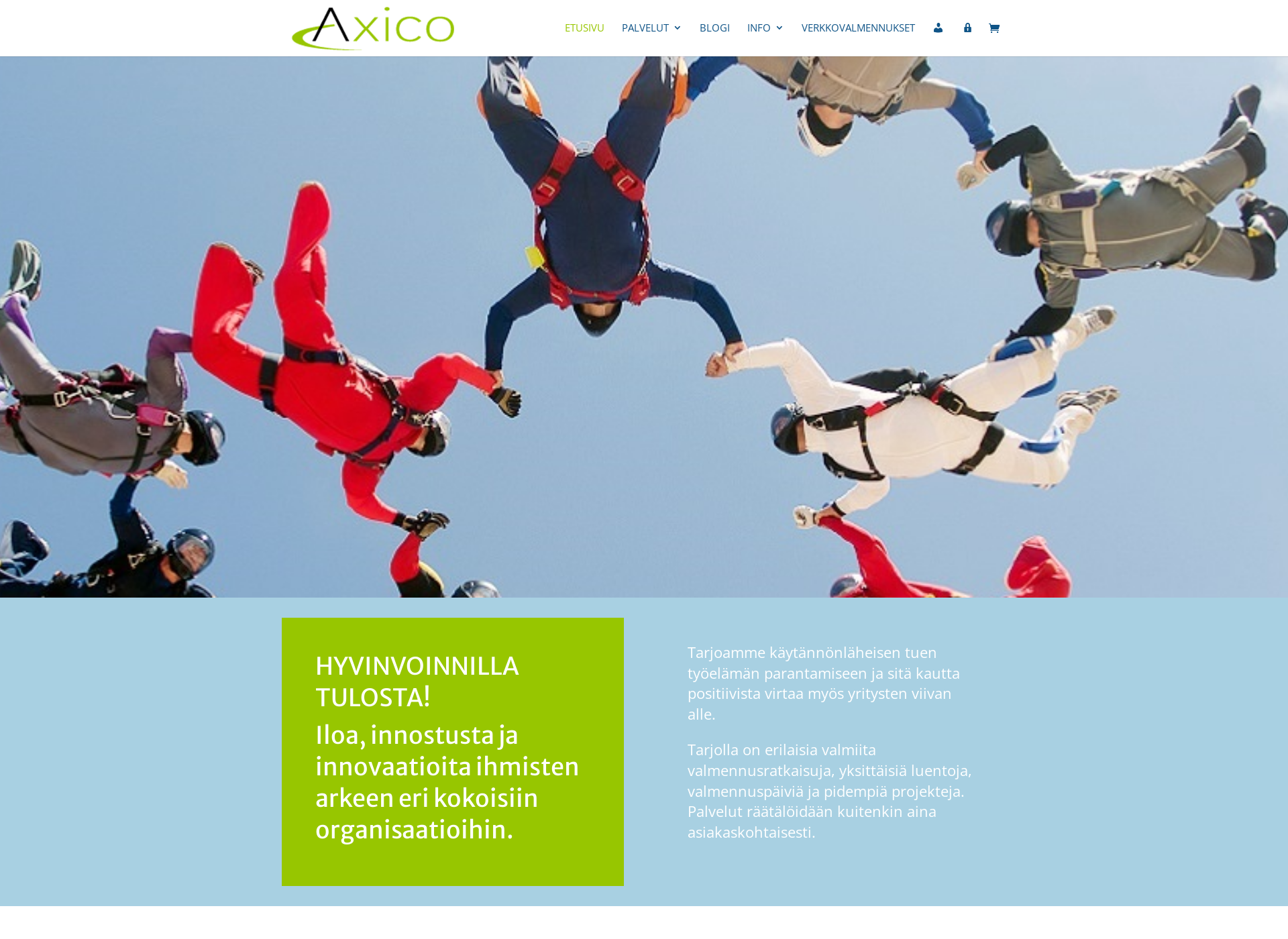 Screenshot for axico.fi
