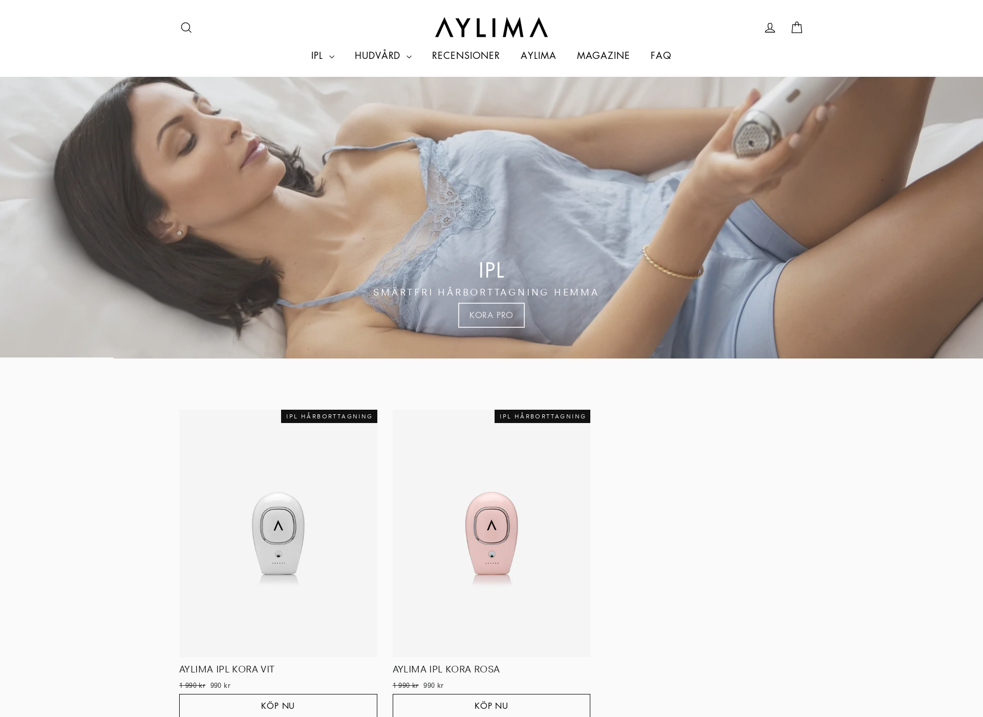 Screenshot for aylima.fi