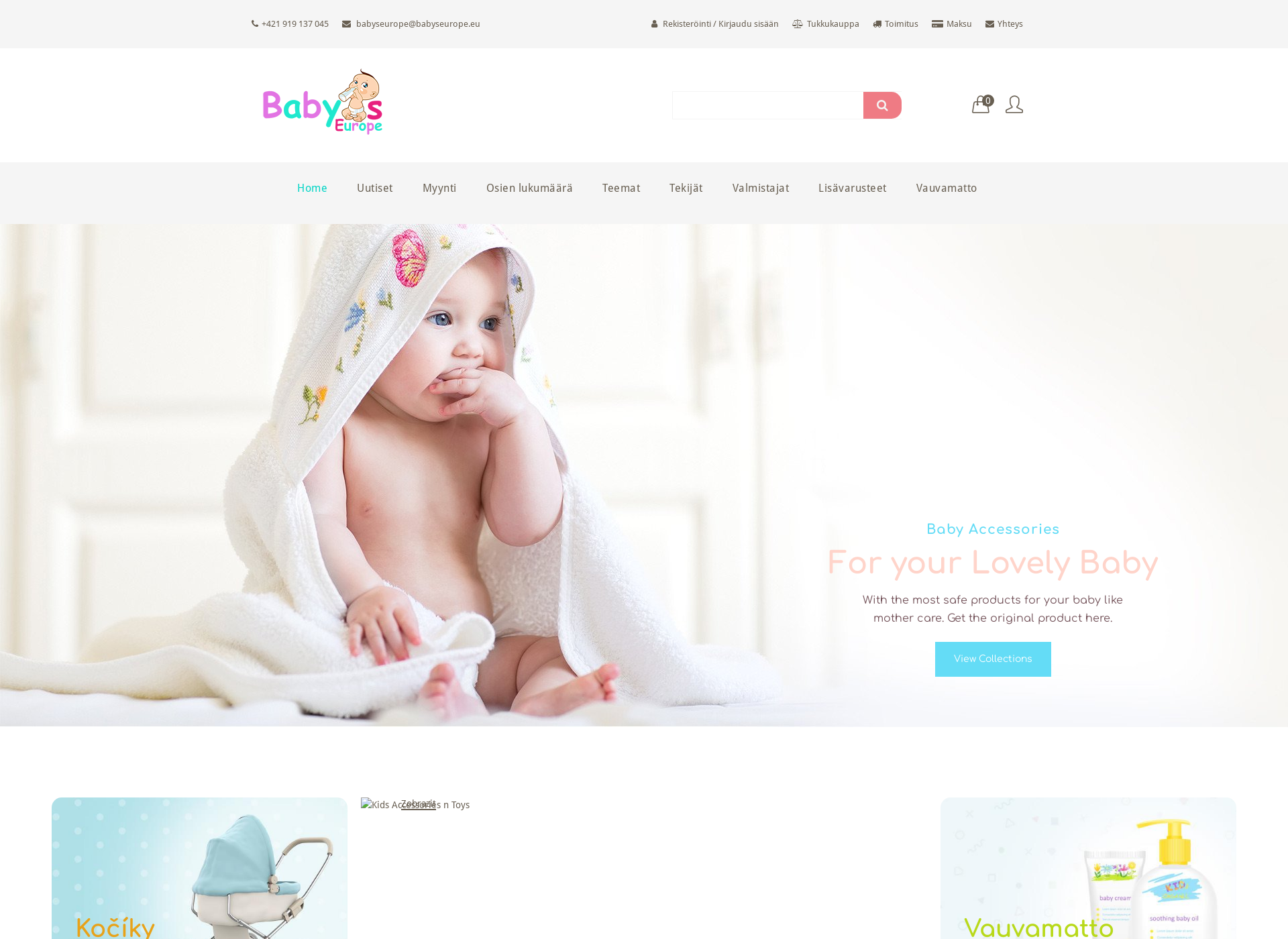 Screenshot for babyseurope.fi