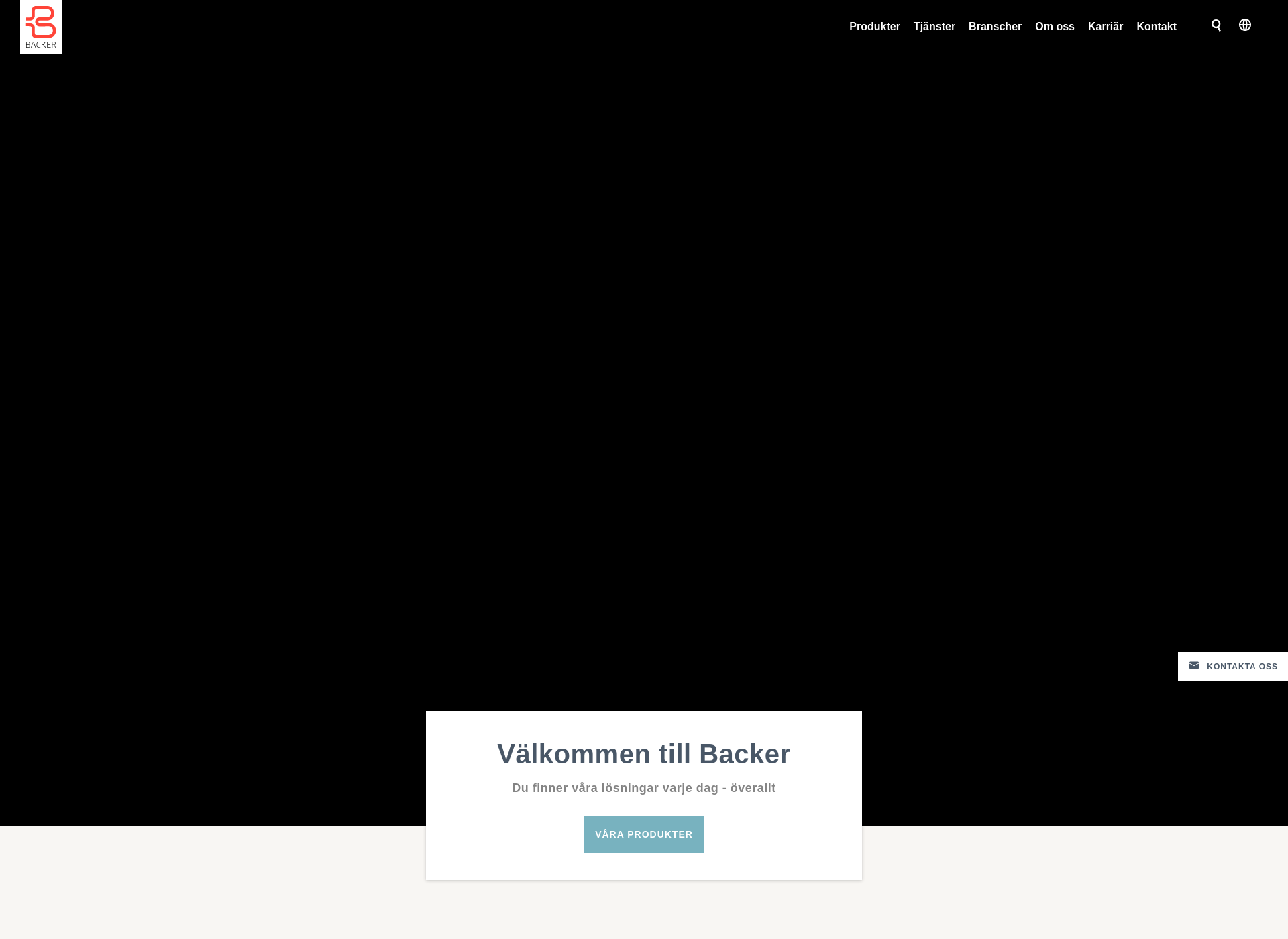Screenshot for backer.fi