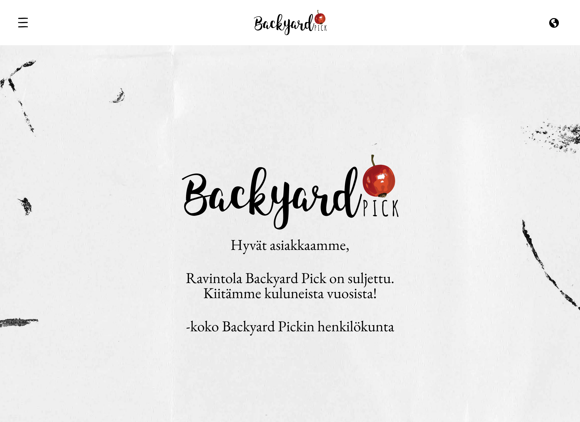 Screenshot for backyardpick.fi