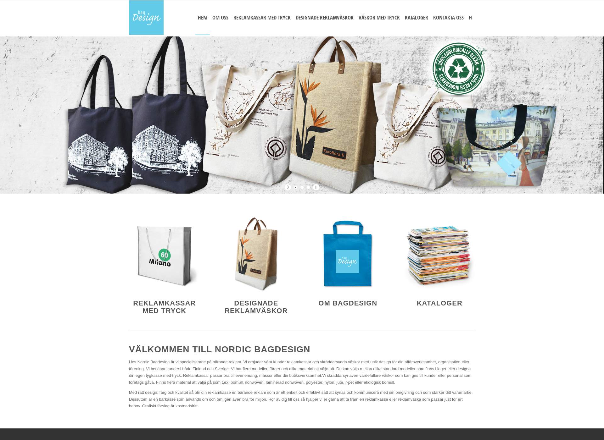 Screenshot for bagdesign.fi