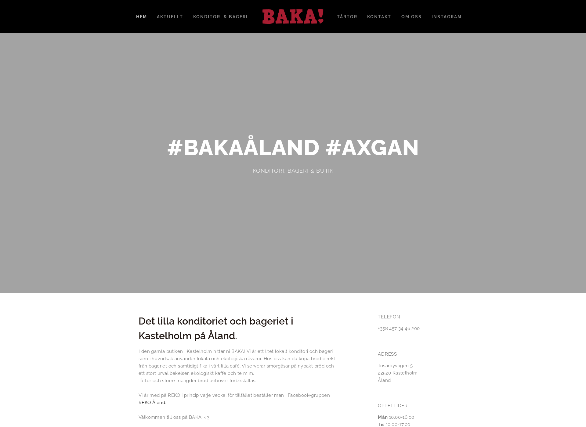 Screenshot for baka.ax