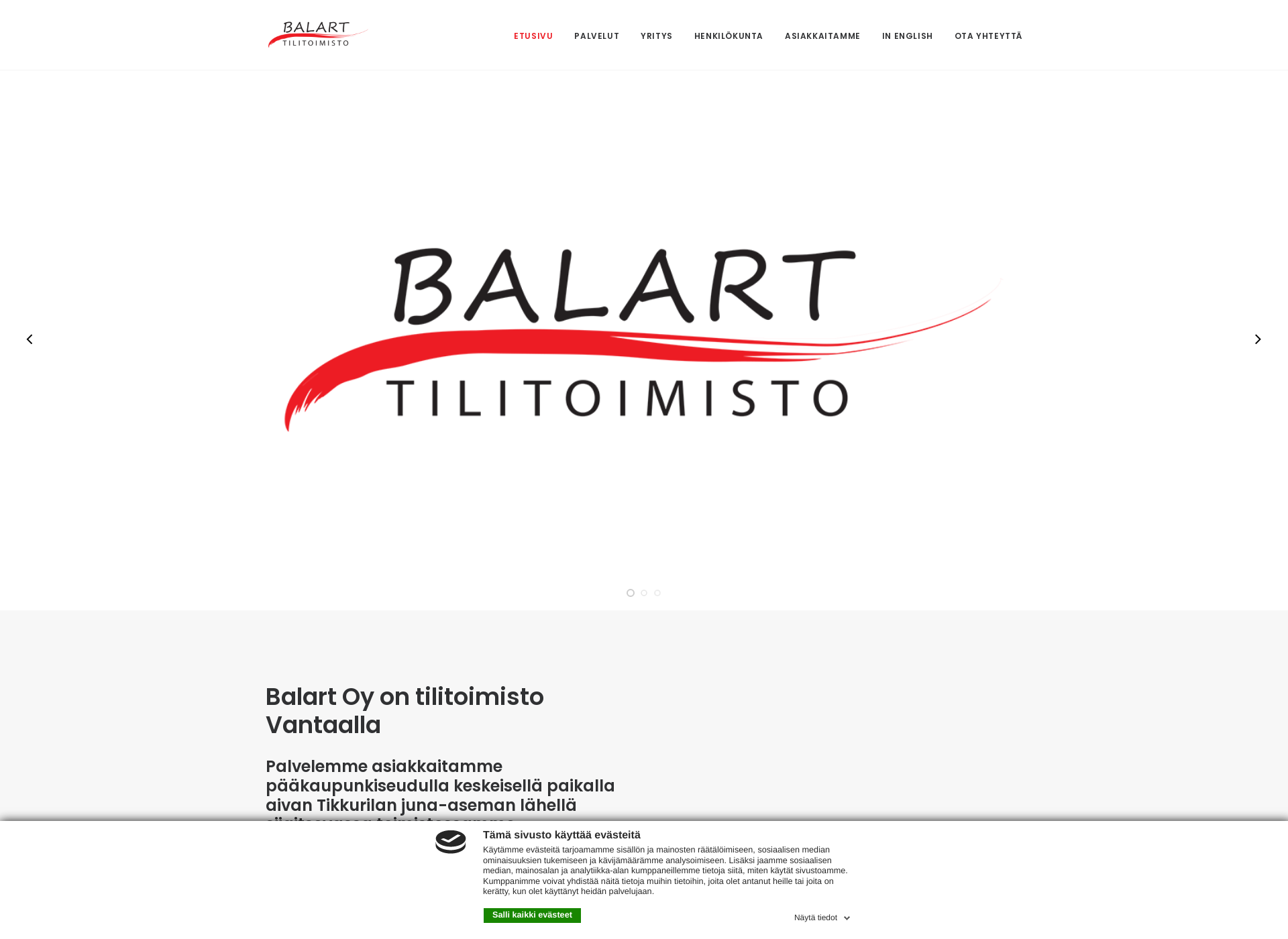 Screenshot for balart.fi