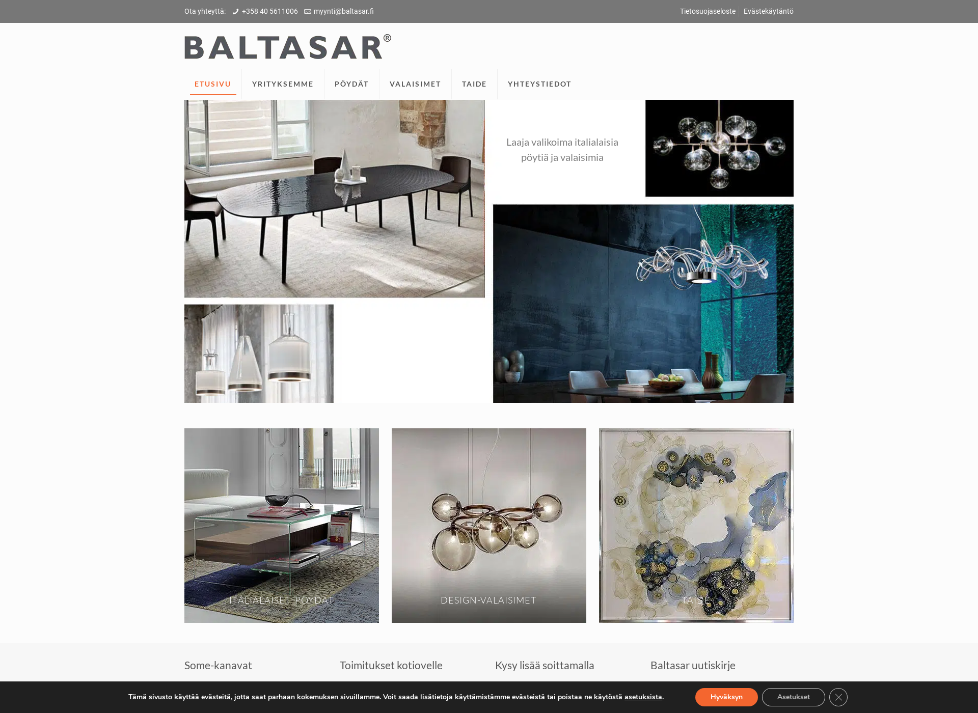 Screenshot for baltasar.fi