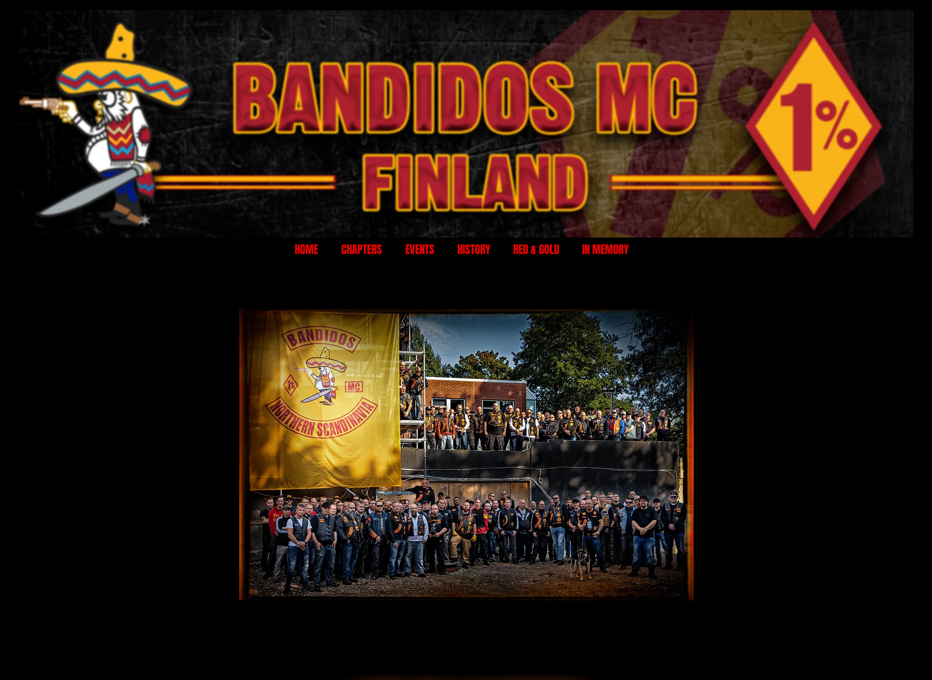 Screenshot for bandidosmc.fi