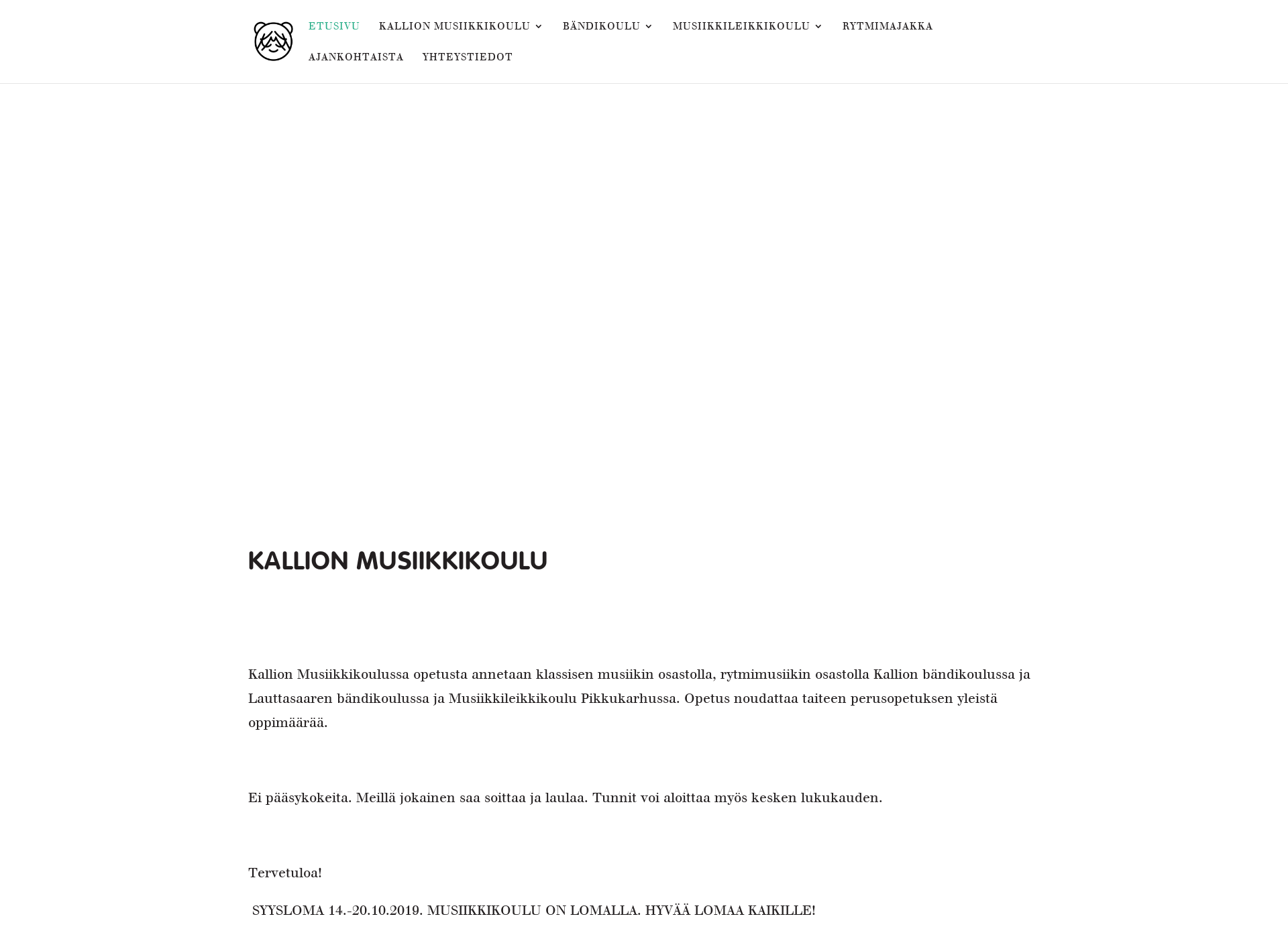 Skärmdump för bandikoulut.fi