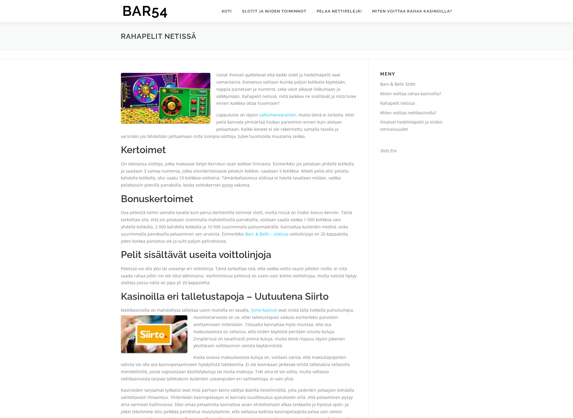 Screenshot for bar54.fi