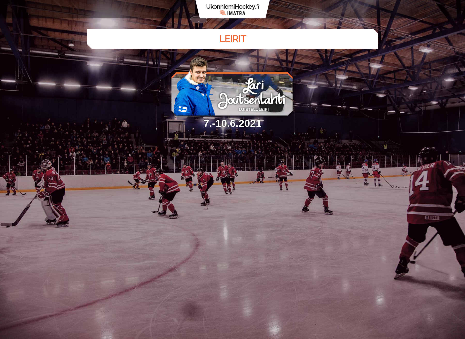 Screenshot for basecamphockey.fi
