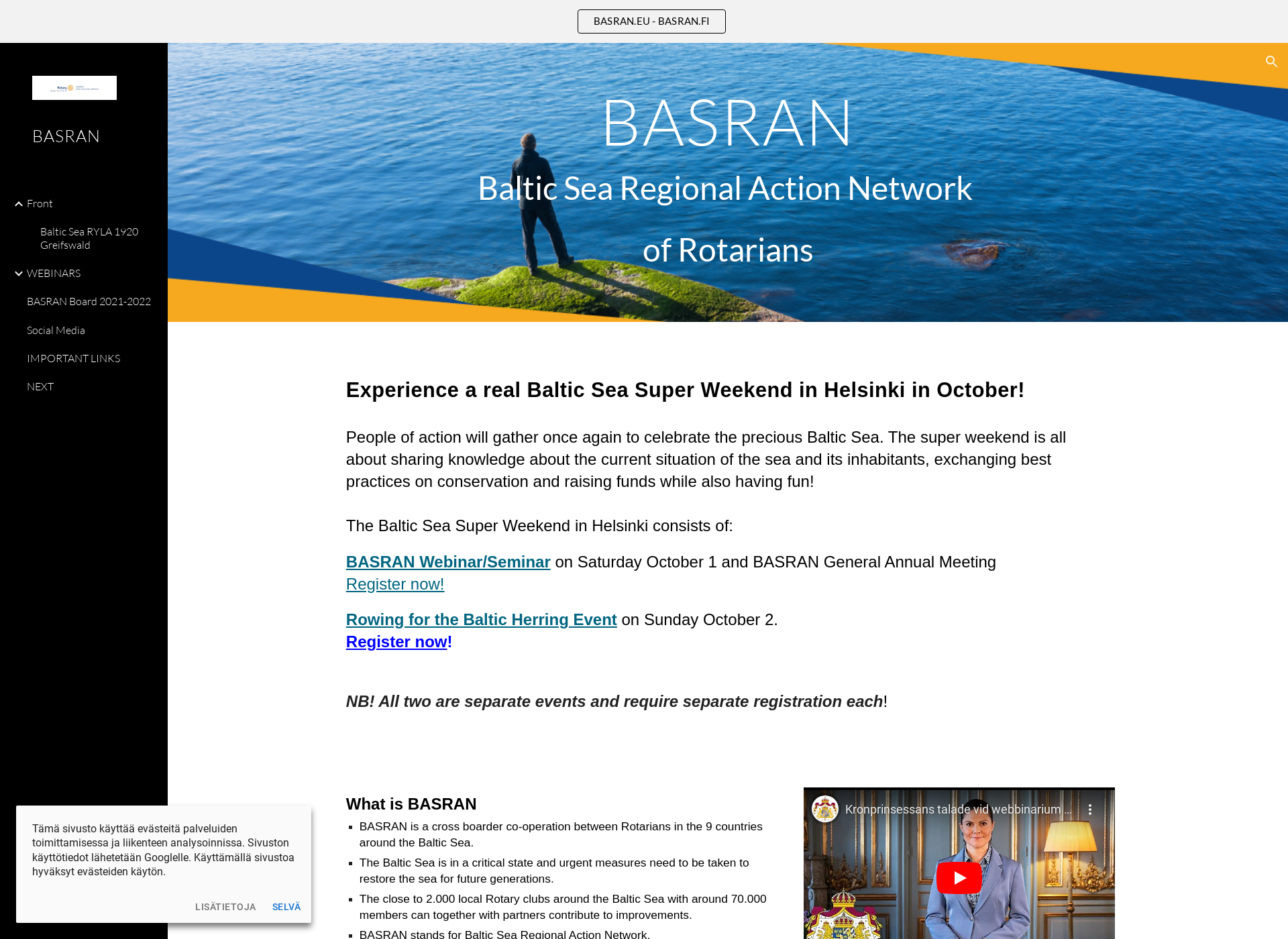 Screenshot for basran.fi