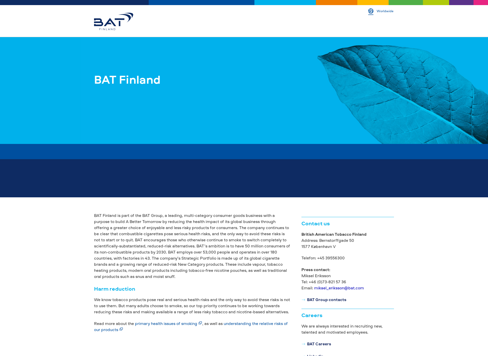 Näyttökuva batfinland.fi