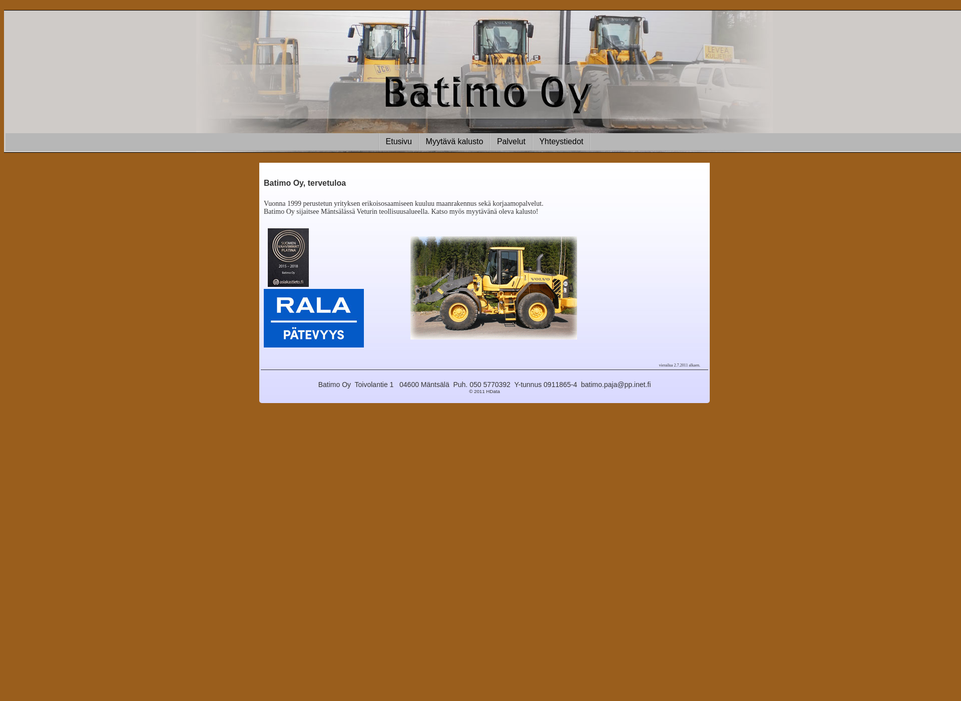 Screenshot for batimo.fi