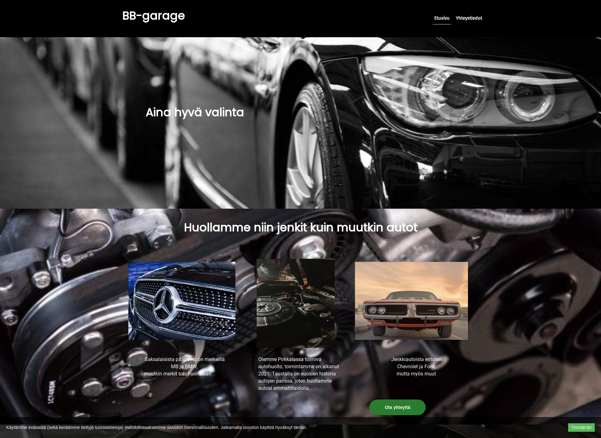 Screenshot for bb-garage.fi