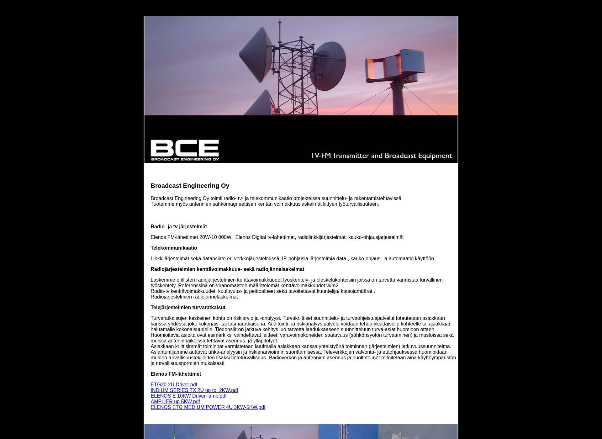 Screenshot for bce.fi