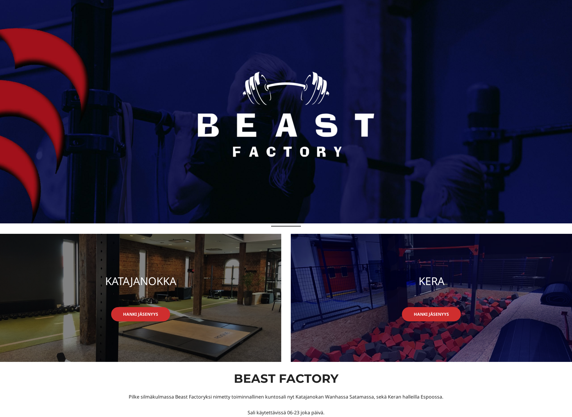 Screenshot for beastfactory.fi