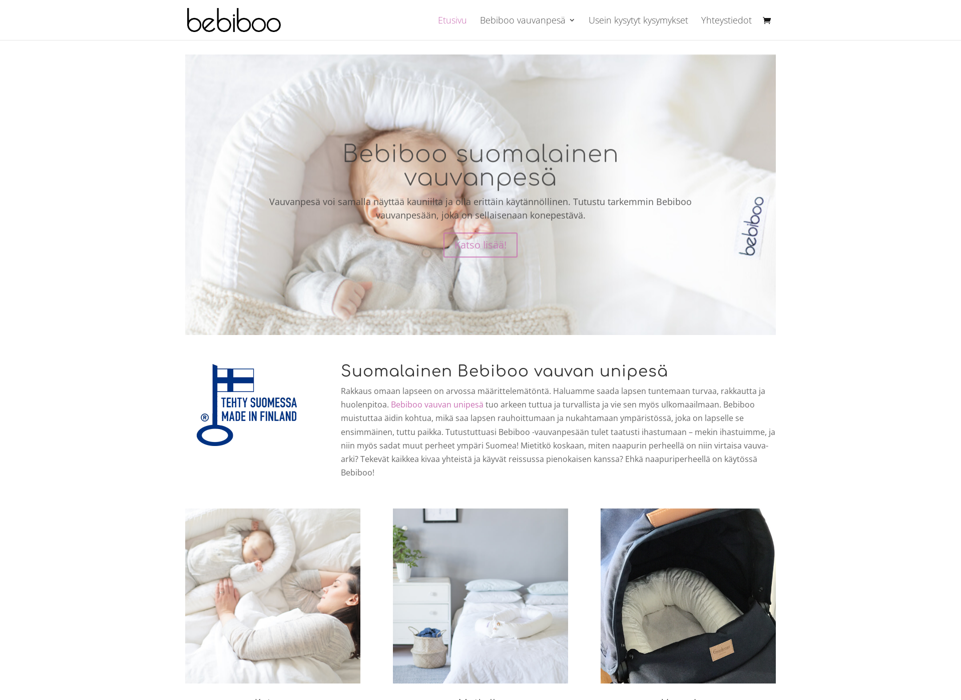 Screenshot for bebiboo.fi