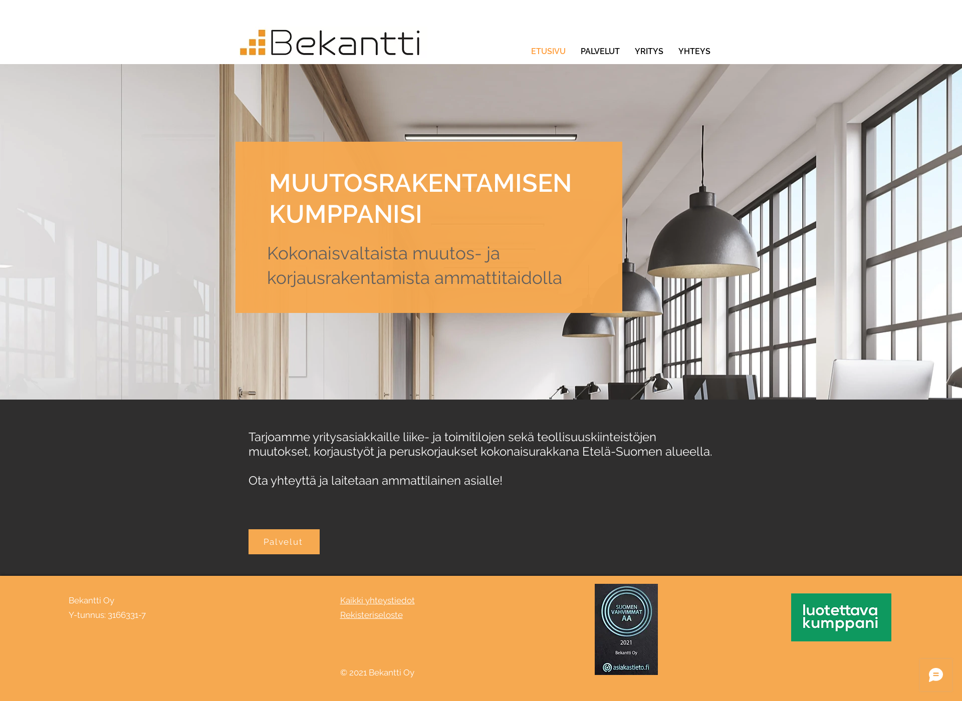 Screenshot for bekantti.fi