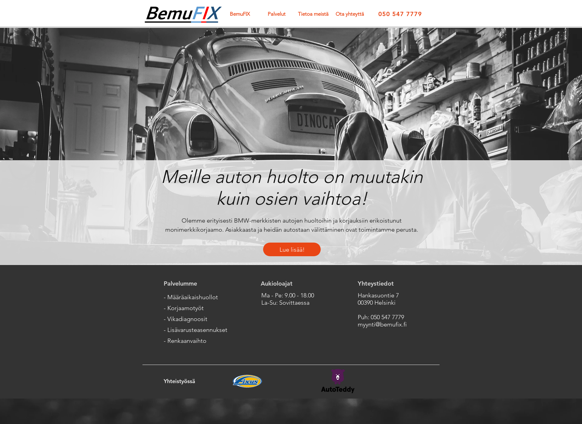 Screenshot for bemufix.fi