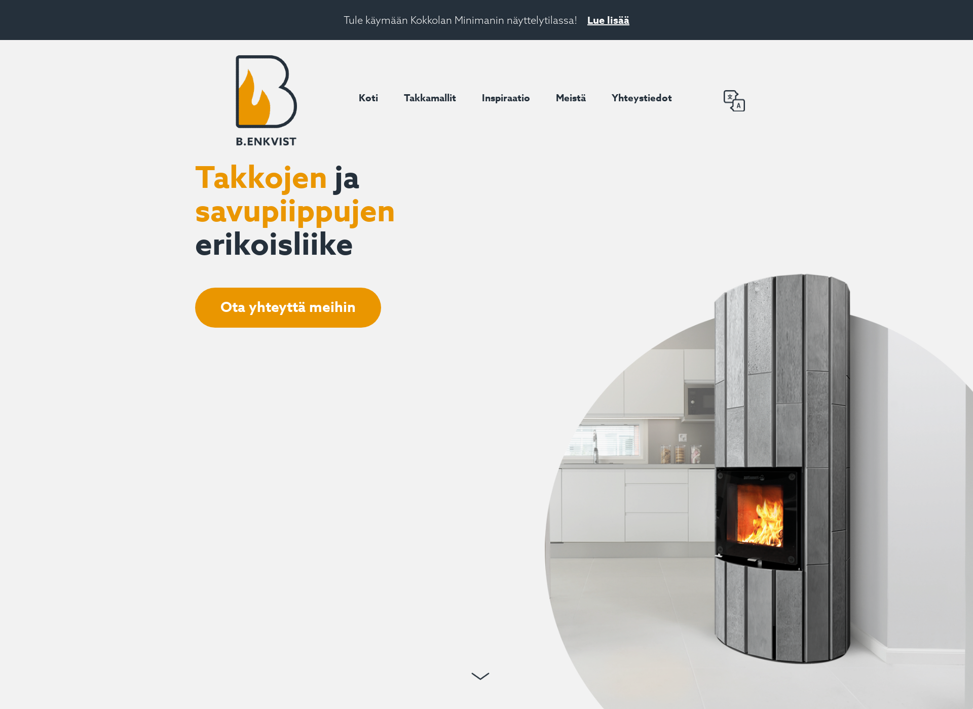 Screenshot for benkvist.fi