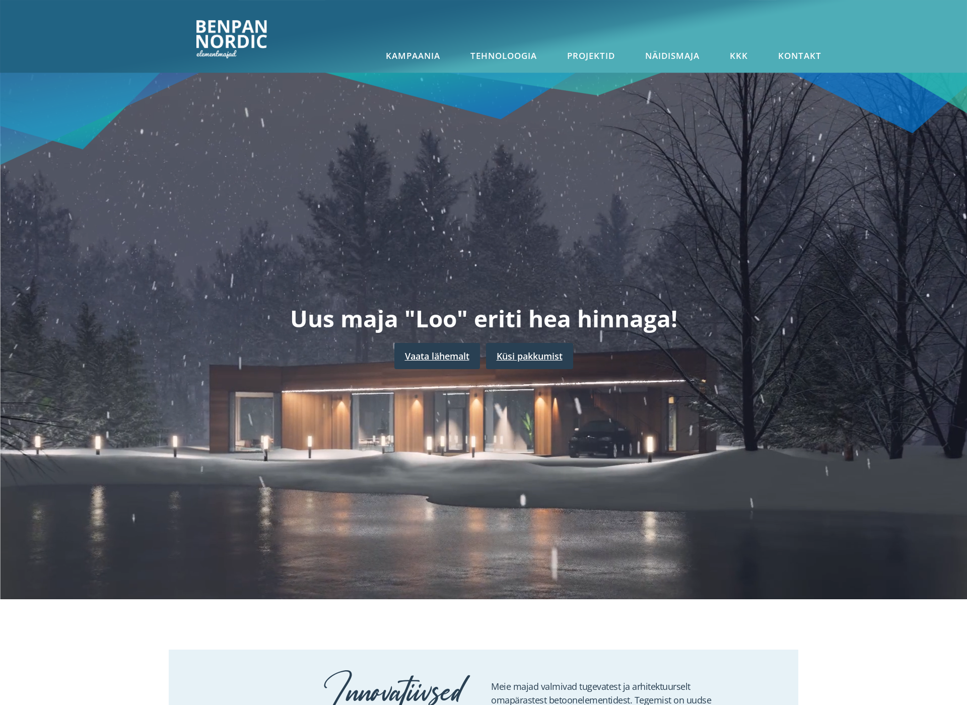 Screenshot for benpan-nordic.fi