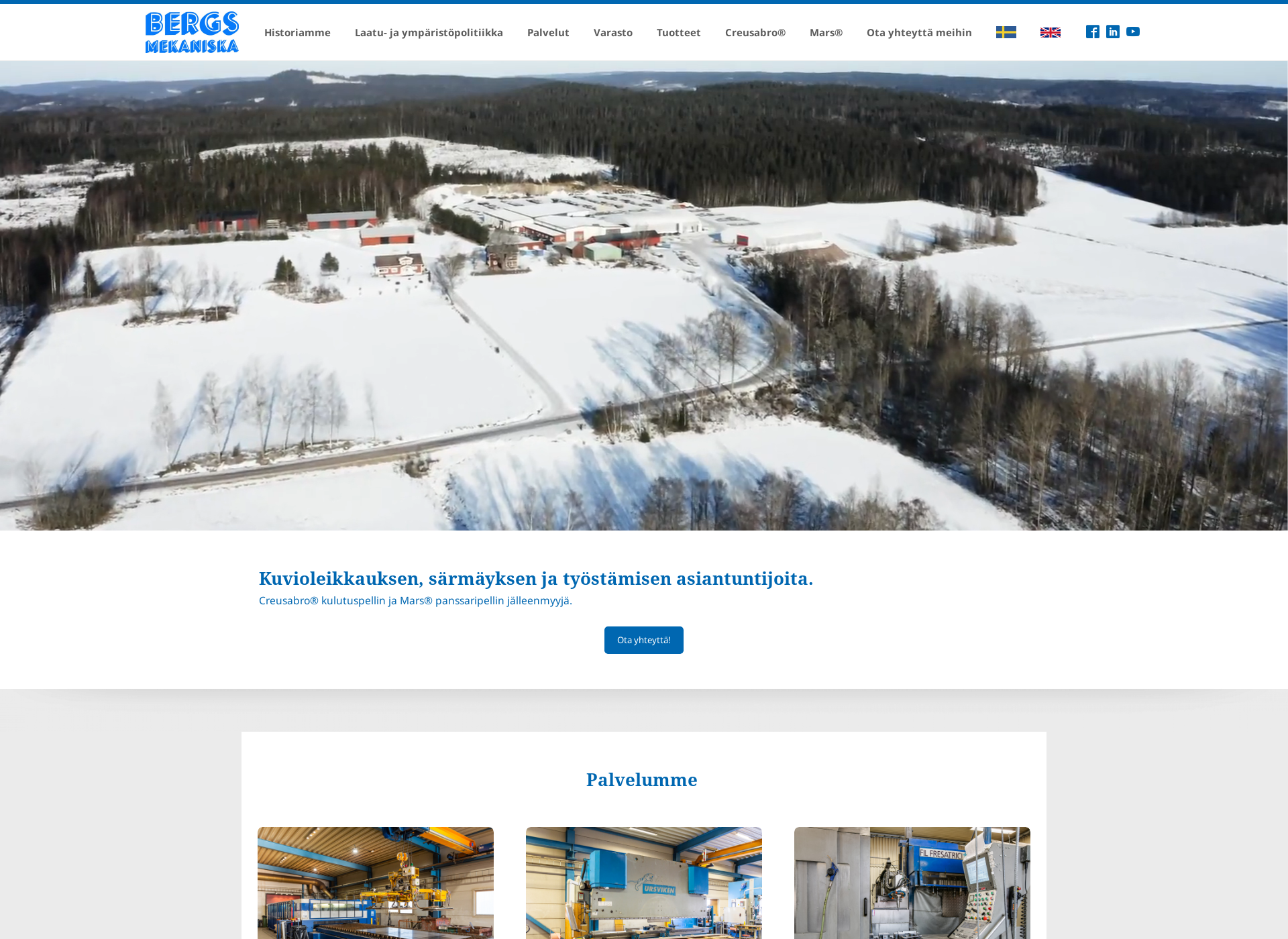 Screenshot for bergsmekaniska.fi