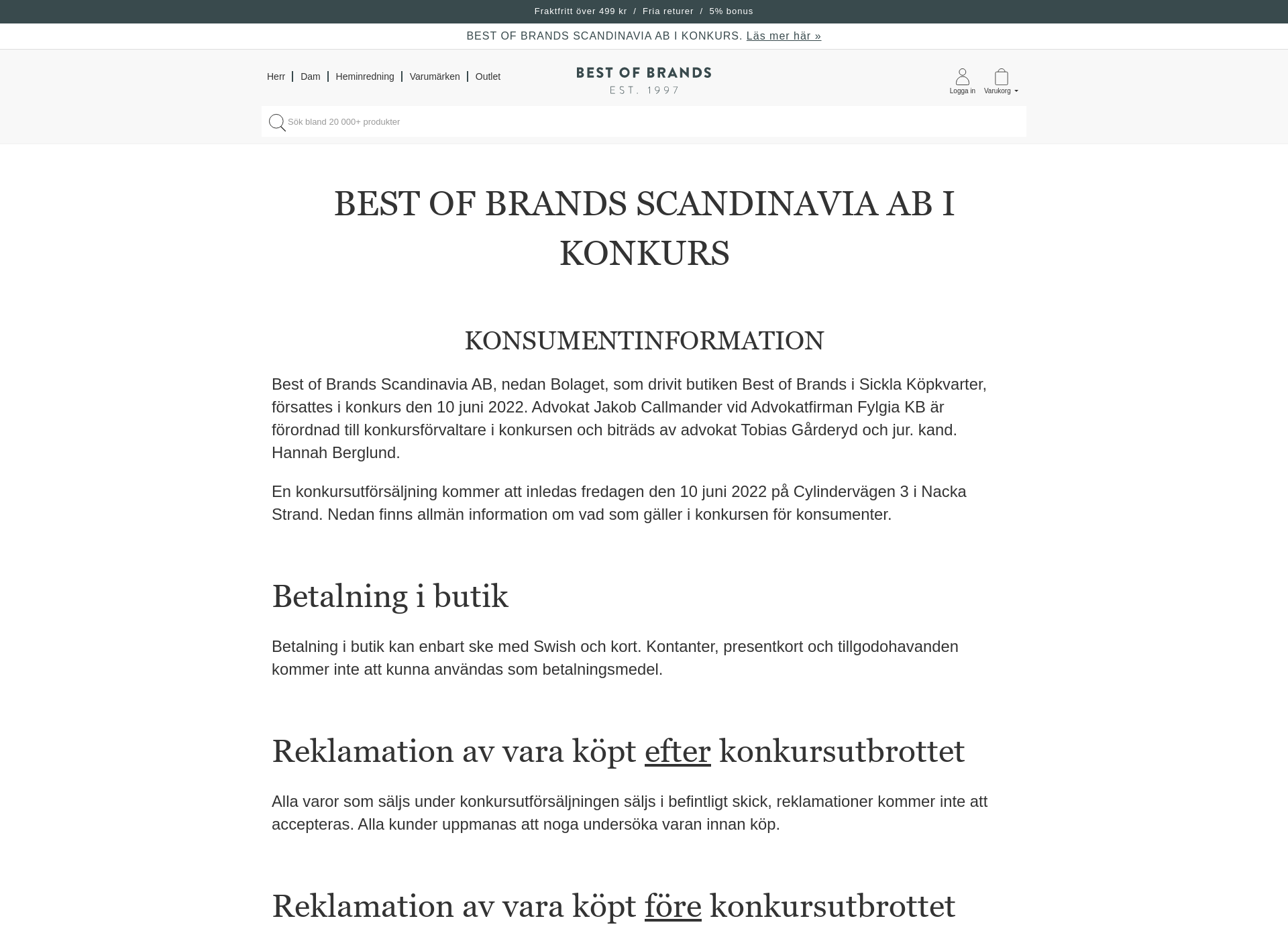 Skärmdump för bestofbrand.fi