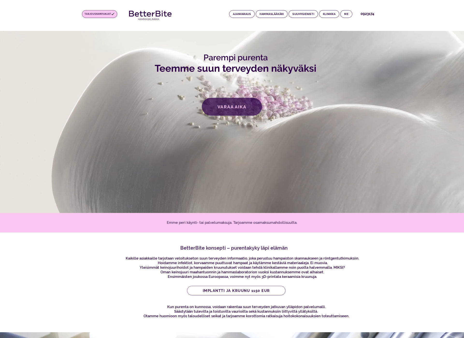 Screenshot for betterbite.fi