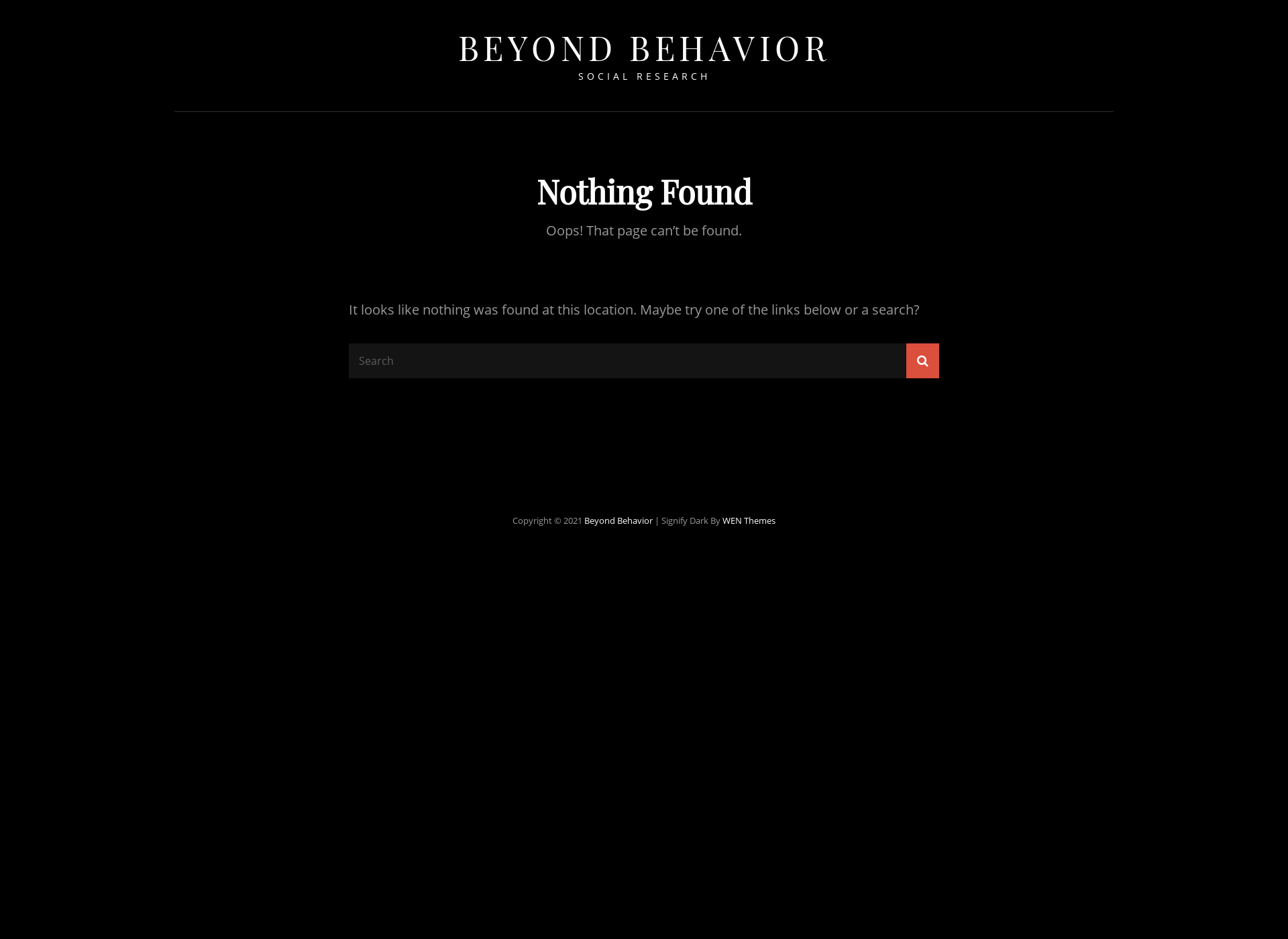Screenshot for beyondbehavior.fi