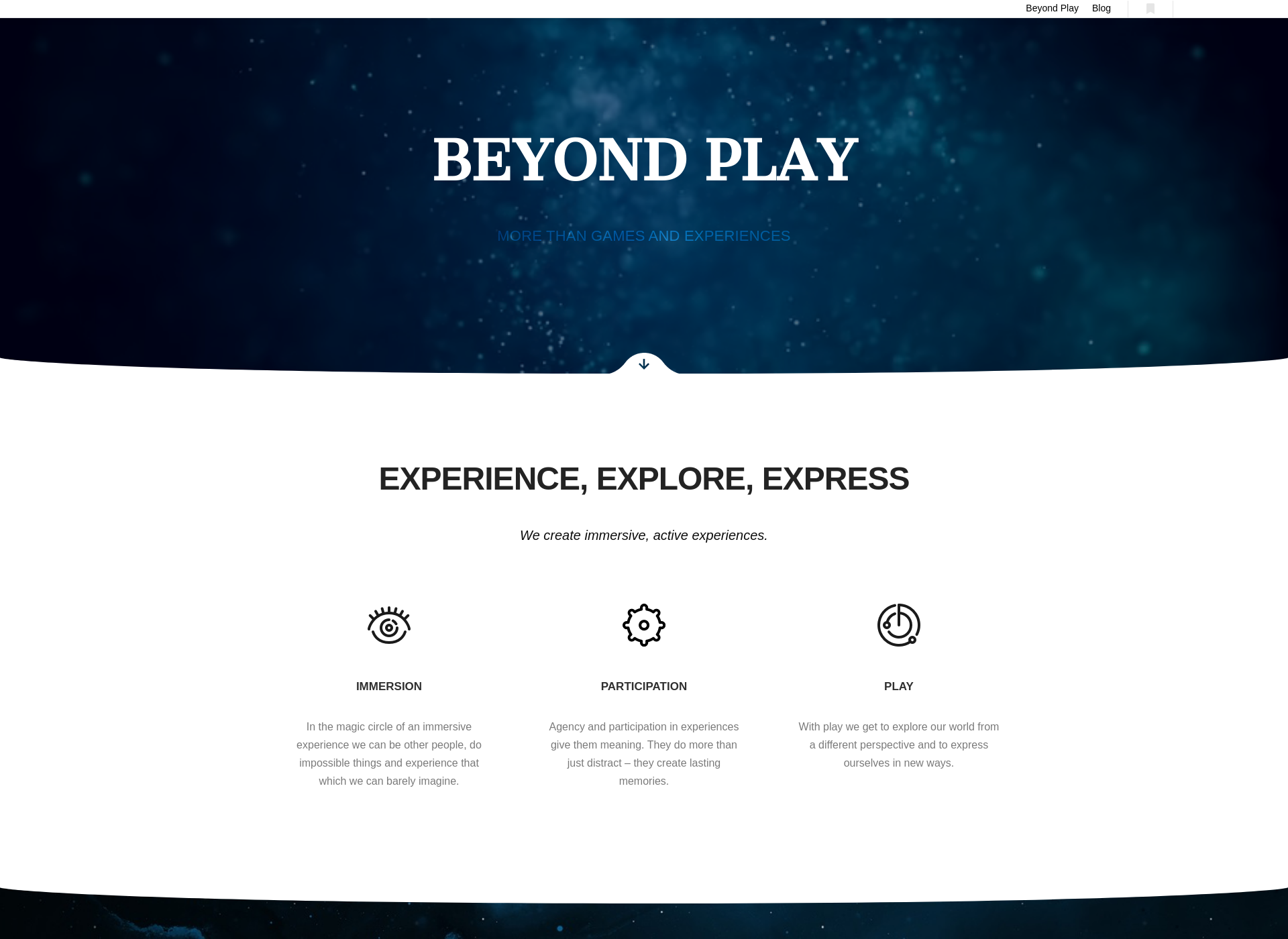 Screenshot for beyondplay.fi