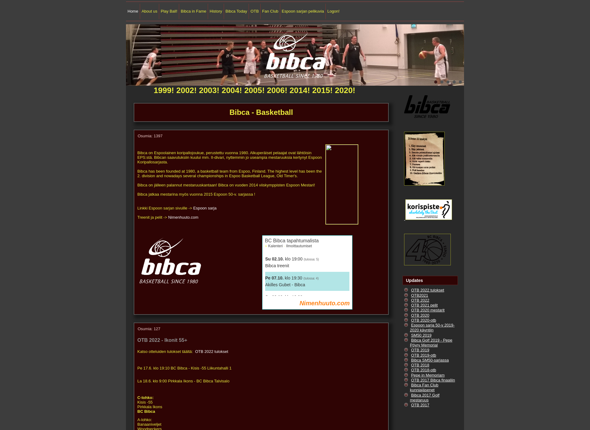 Screenshot for bibca.fi