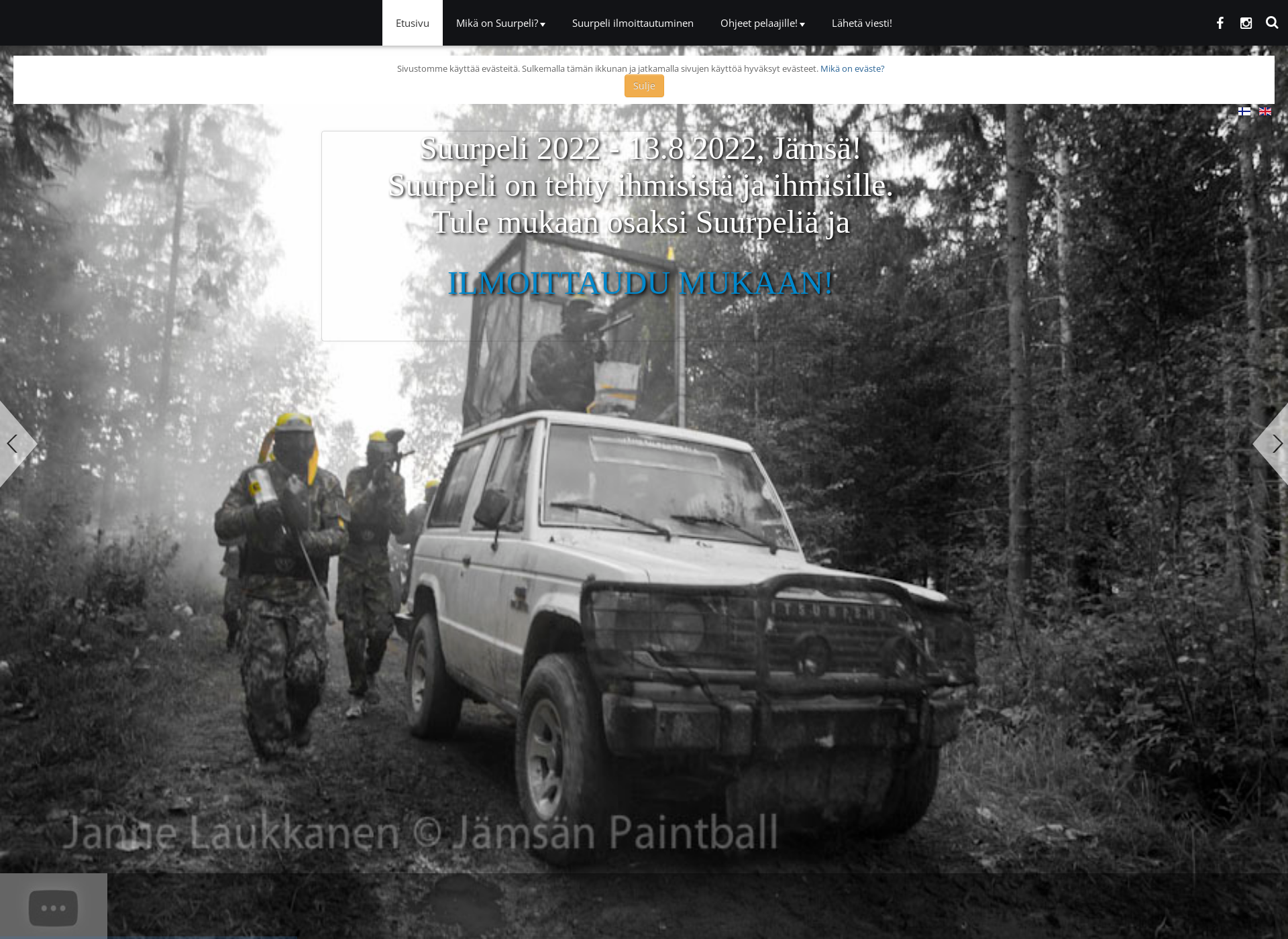Screenshot for biggame.fi