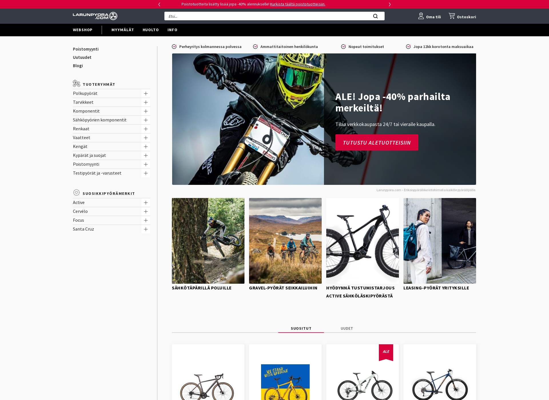 Skärmdump för bikeboard.fi