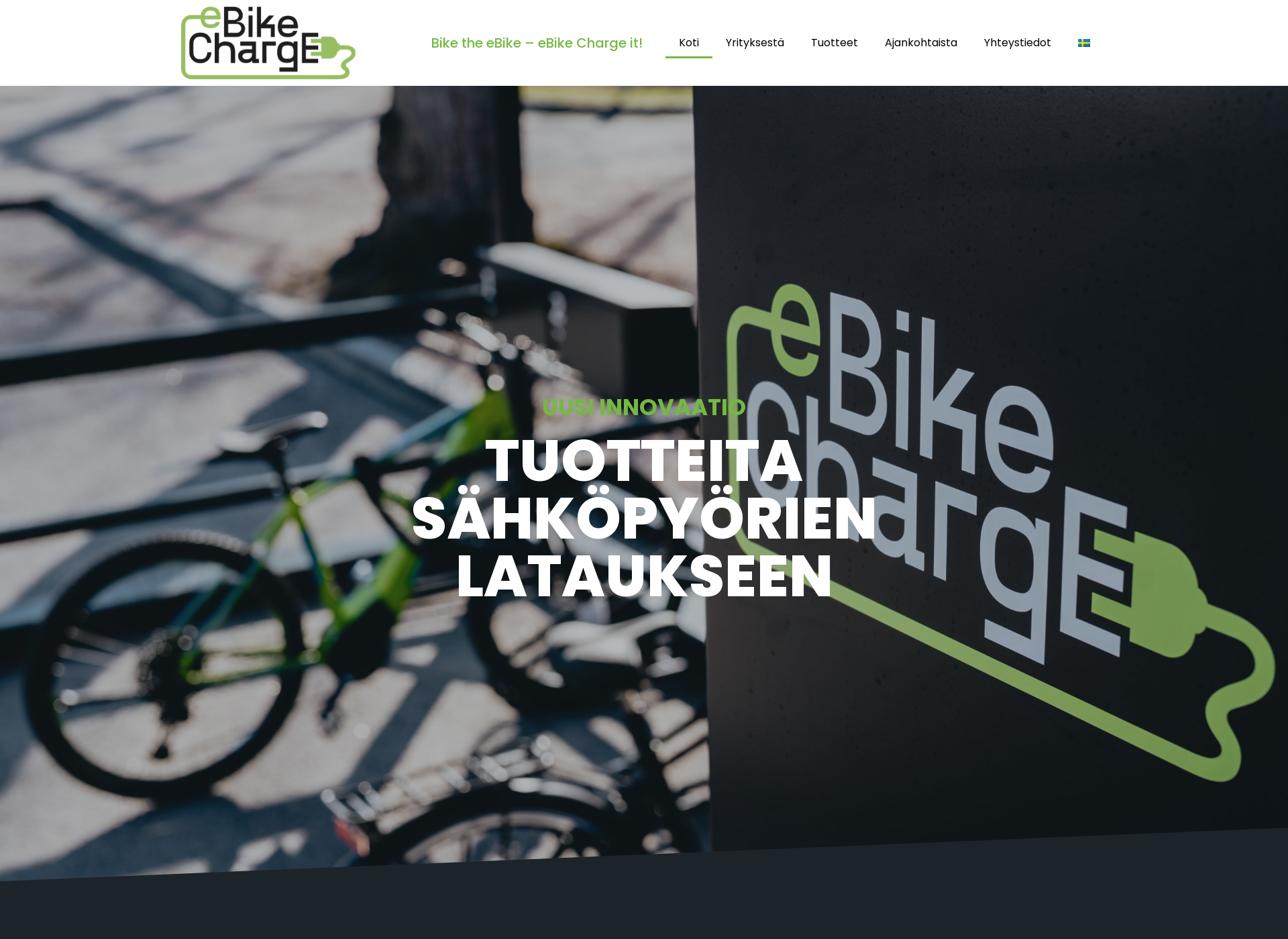 Näyttökuva bikecharger.fi