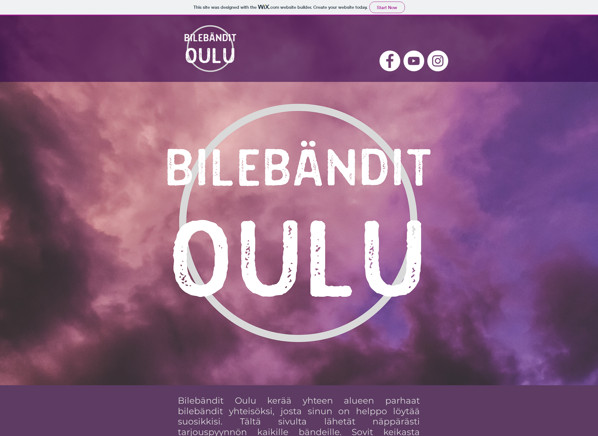 Screenshot for bilebanditoulu.fi
